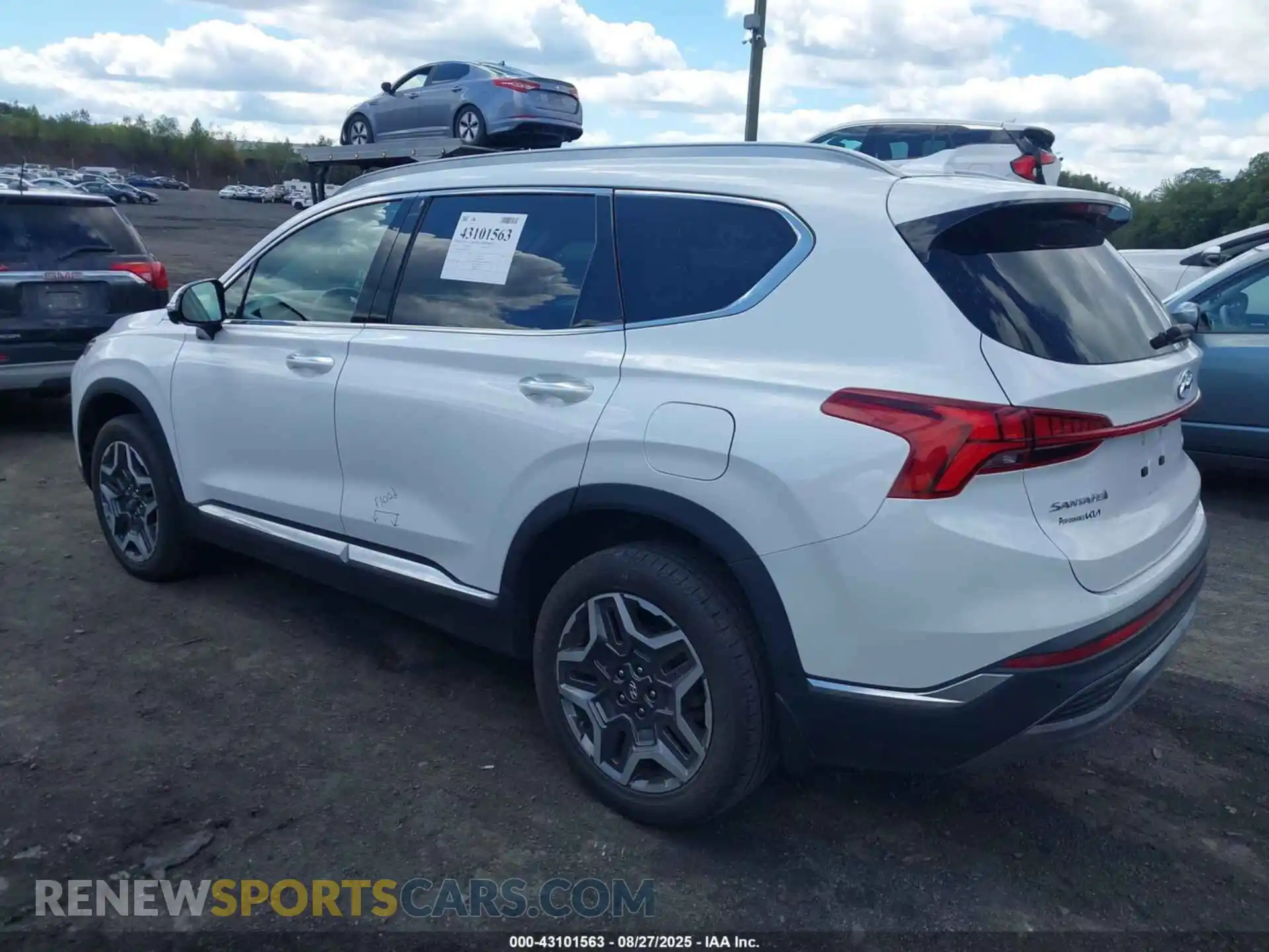 3 Фотография поврежденного автомобиля 5NMS4DAL3NH413678 HYUNDAI SANTA FE 2022