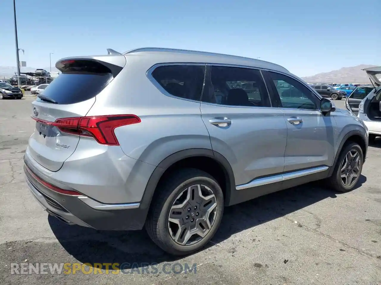 3 fotografías del automóvil dañado 5NMS4DAL3NH419769 HYUNDAI SANTA FE 2022