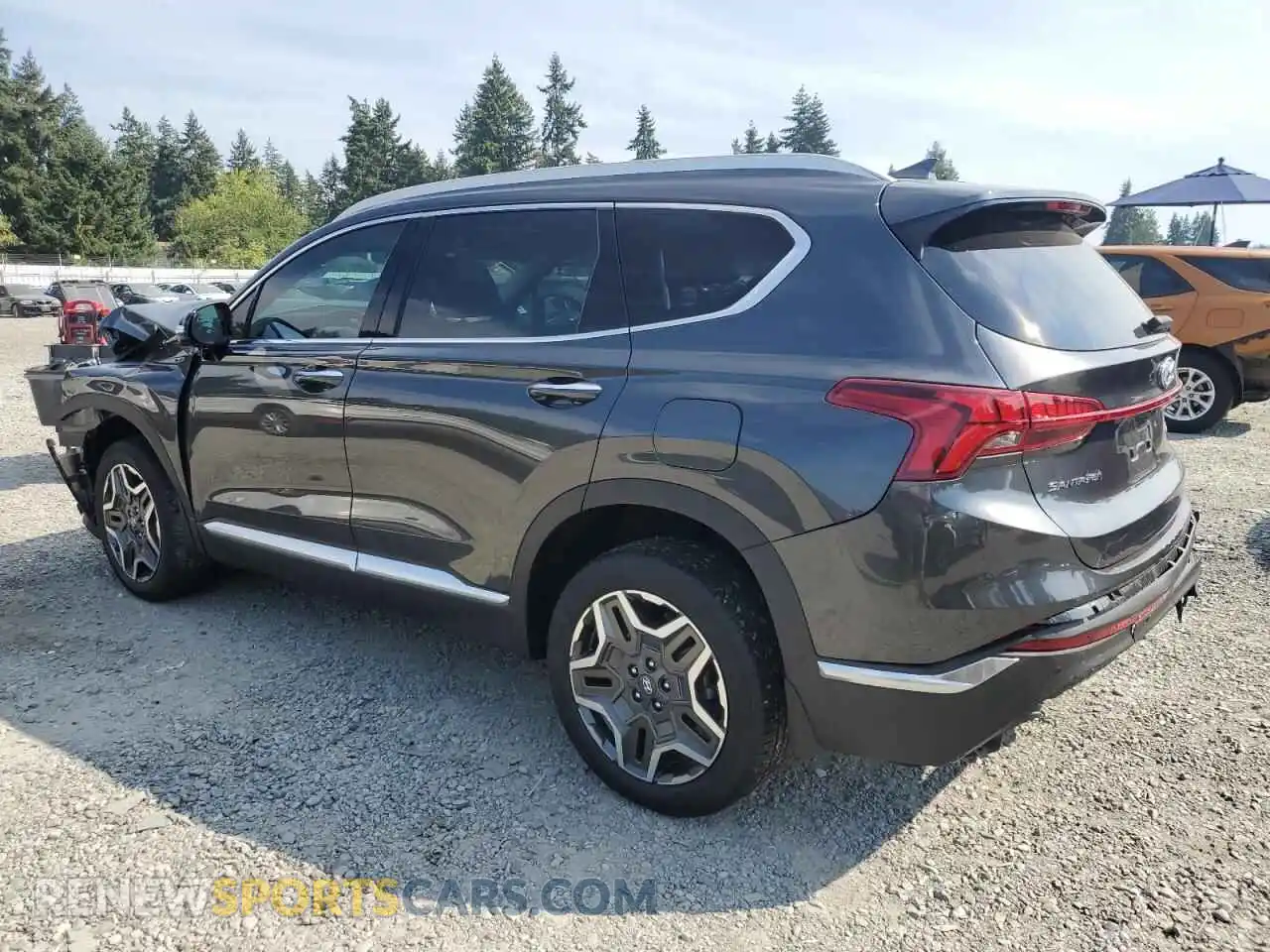 2 Photograph of a damaged car 5NMS4DAL3NH449287 HYUNDAI SANTA FE 2022