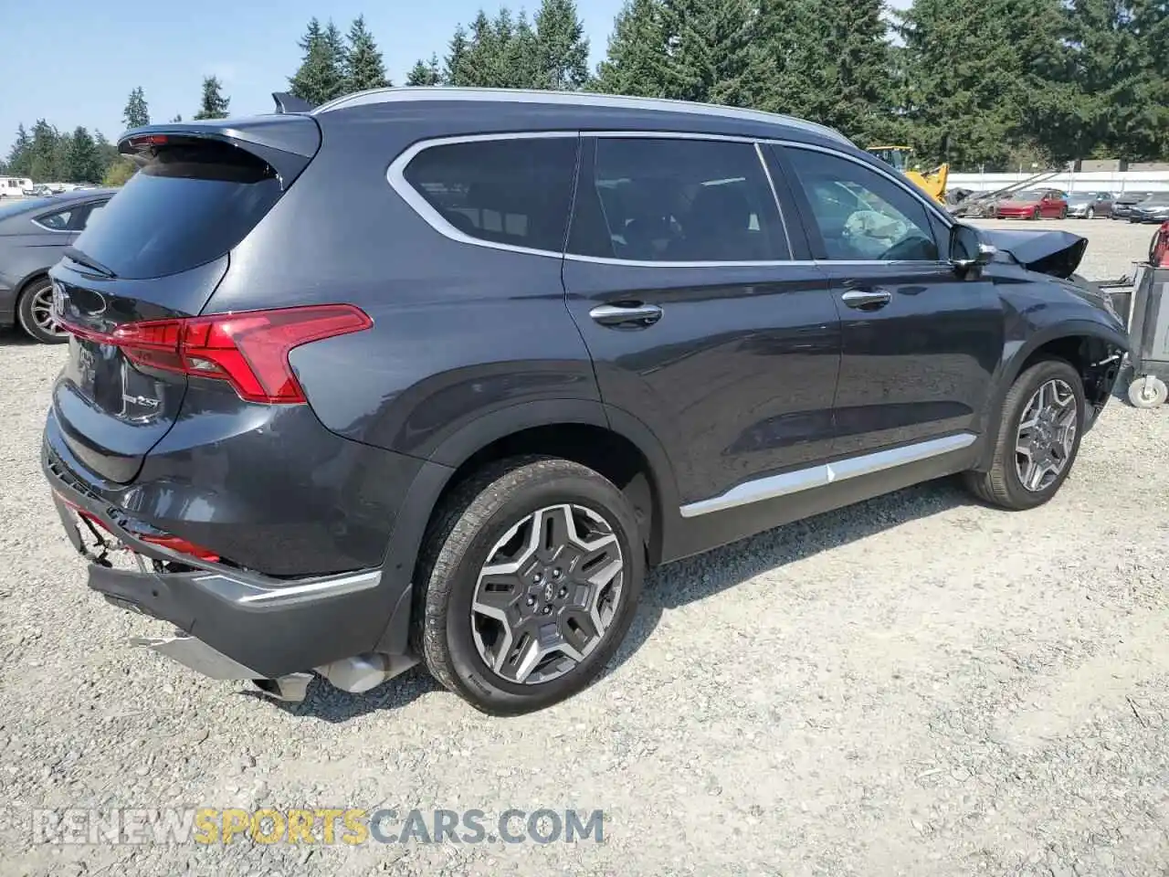 3 Photograph of a damaged car 5NMS4DAL3NH449287 HYUNDAI SANTA FE 2022