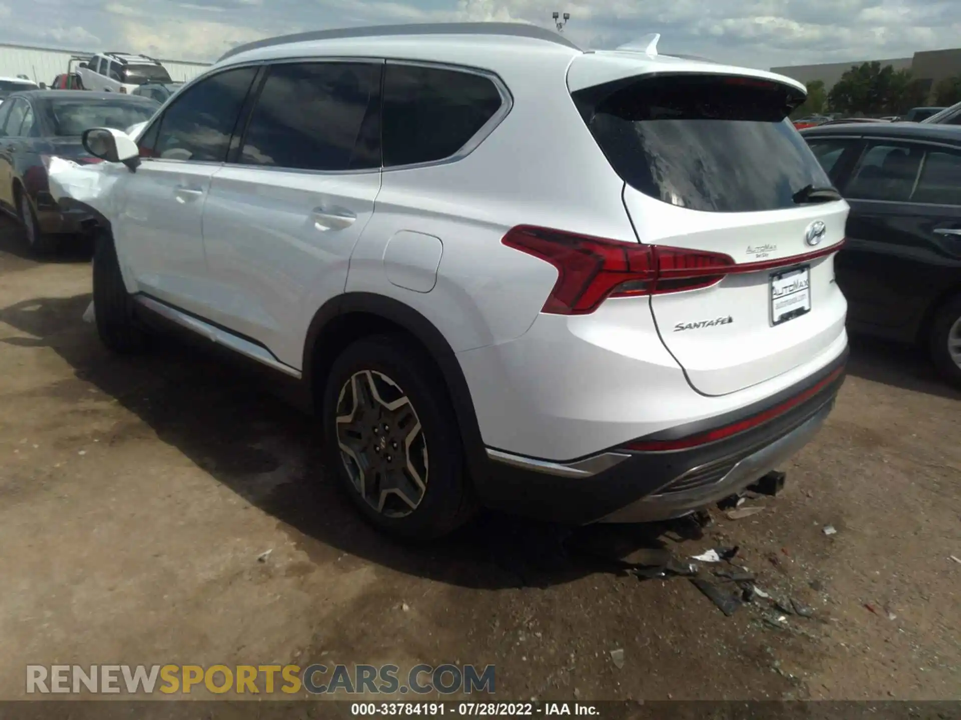 3 Photograph of a damaged car 5NMS4DAL3NH457969 HYUNDAI SANTA FE 2022