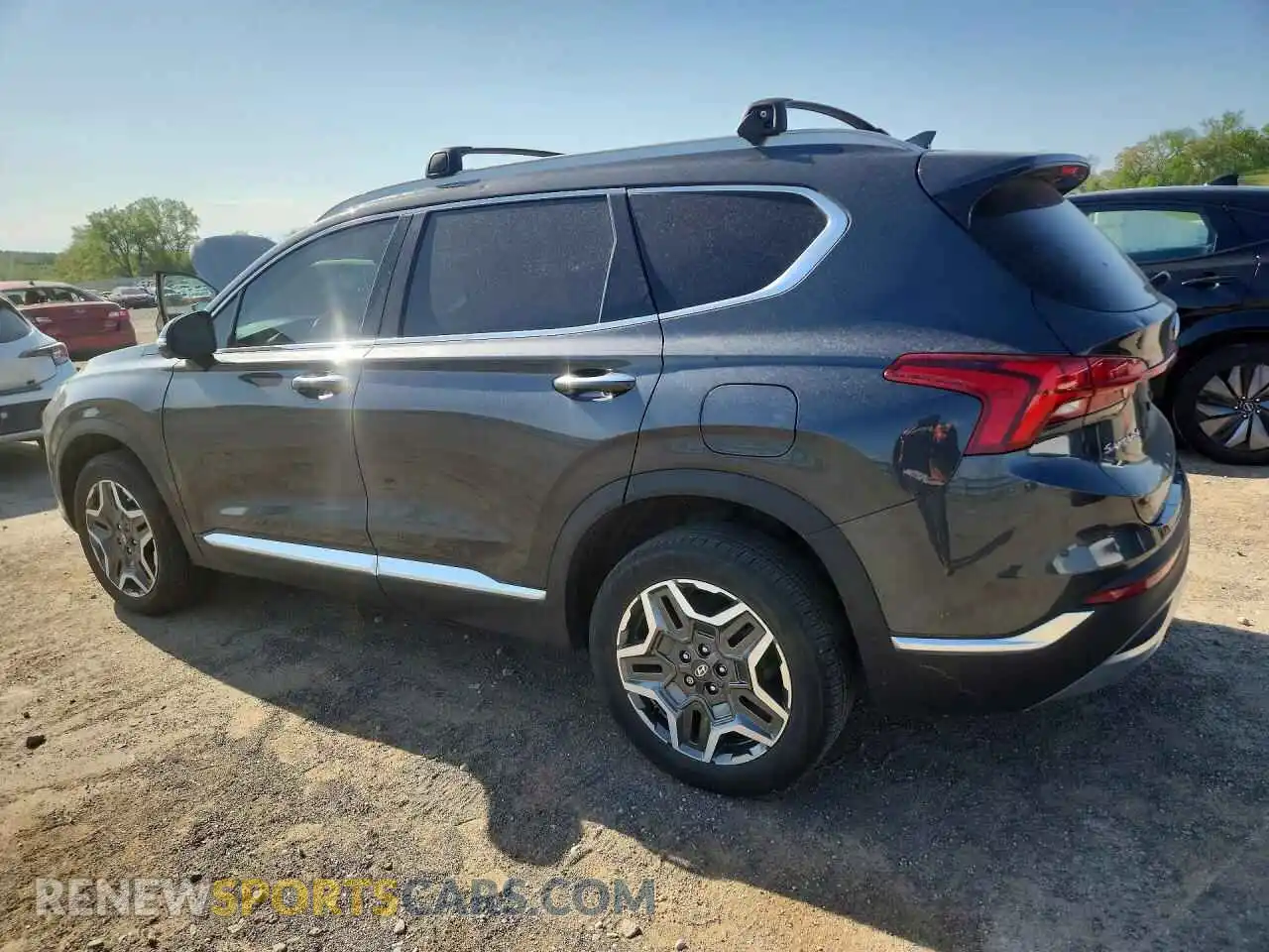 2 Photograph of a damaged car 5NMS4DAL4NH374390 HYUNDAI SANTA FE 2022