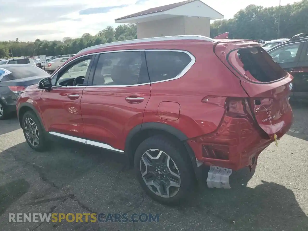 2 Photograph of a damaged car 5NMS4DAL4NH439481 HYUNDAI SANTA FE 2022