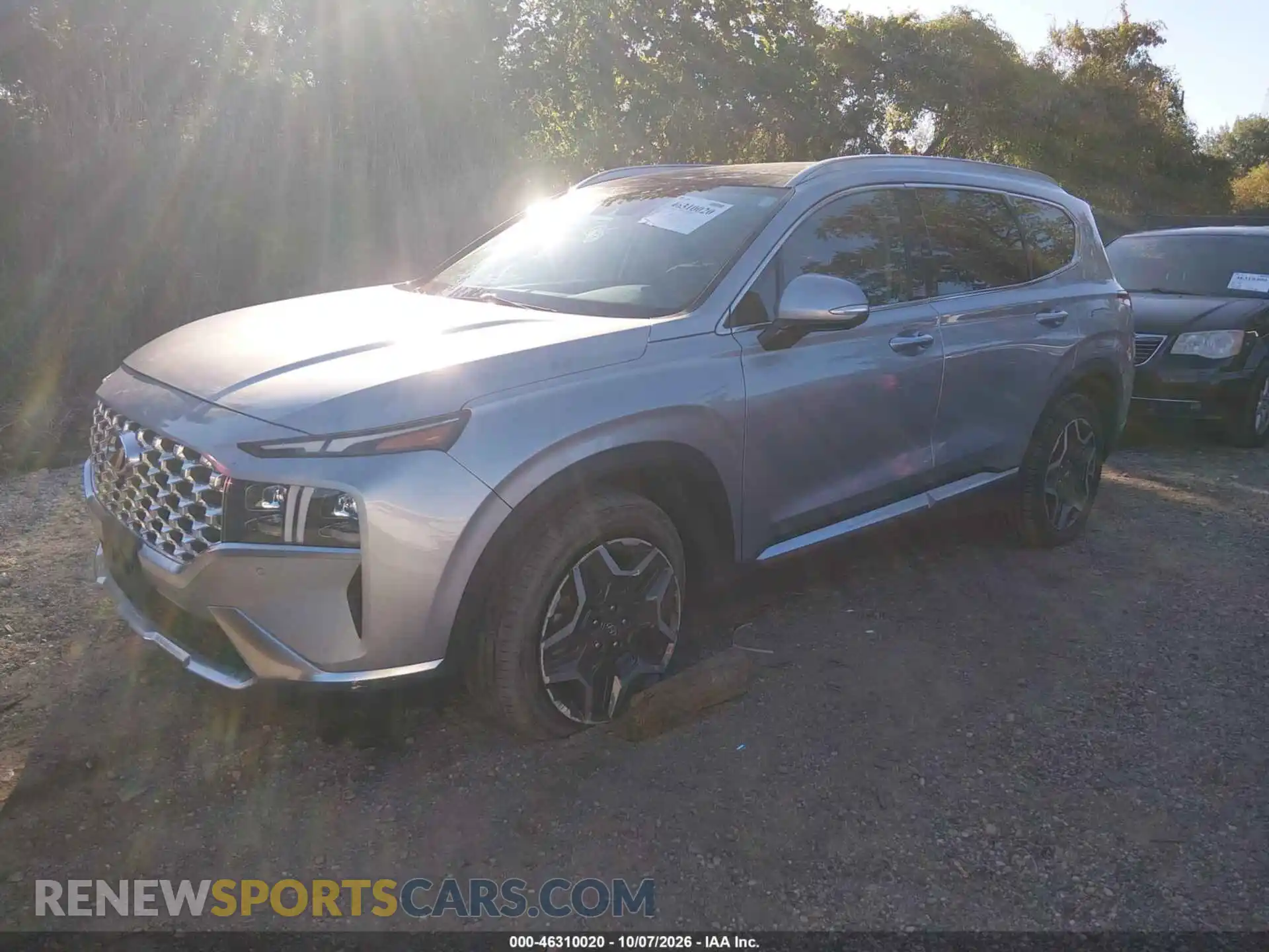 2 fotografías del automóvil dañado 5NMS4DAL4NH465871 HYUNDAI SANTA FE 2022