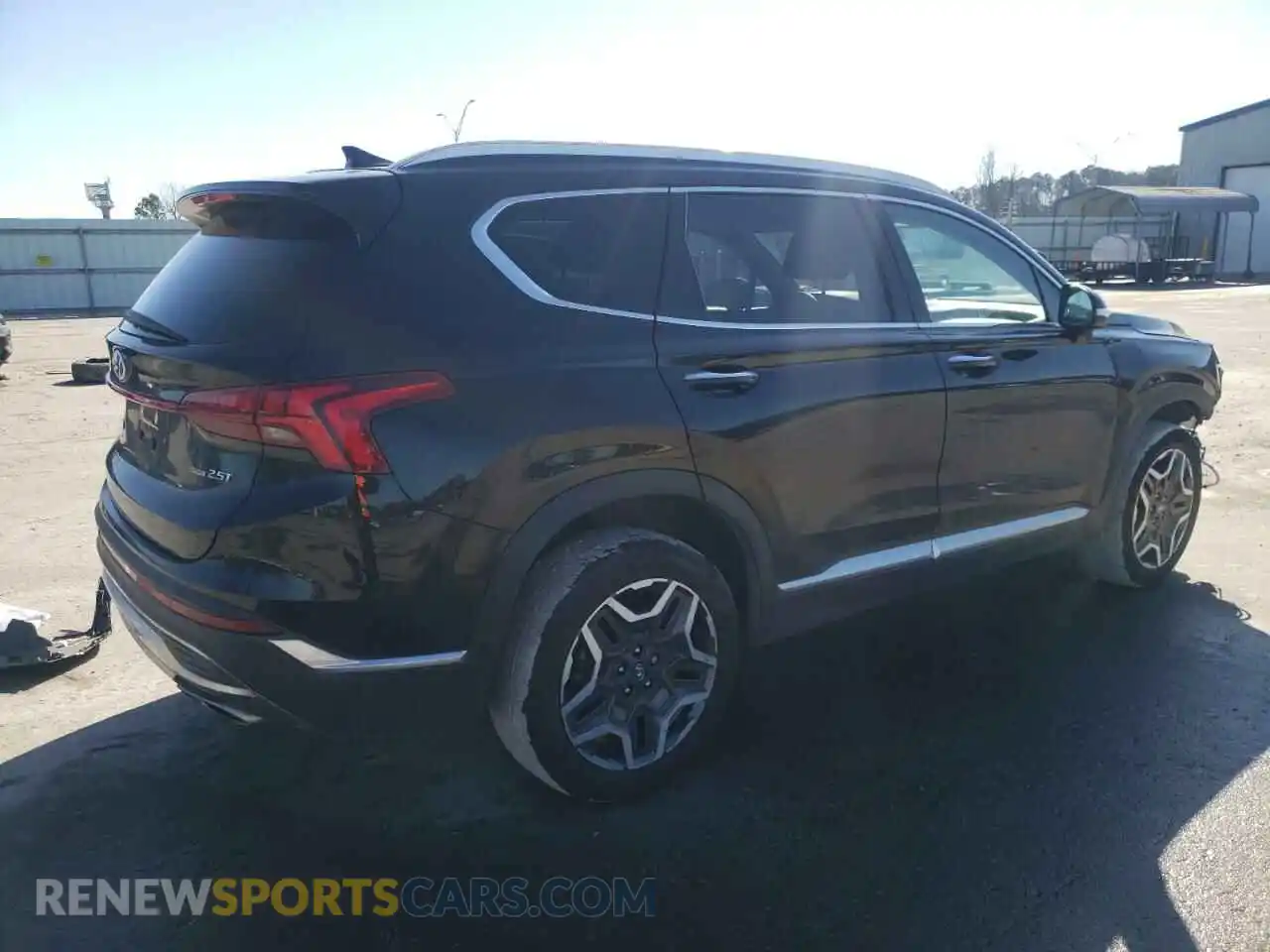 3 Photograph of a damaged car 5NMS4DAL4NH477809 HYUNDAI SANTA FE 2022