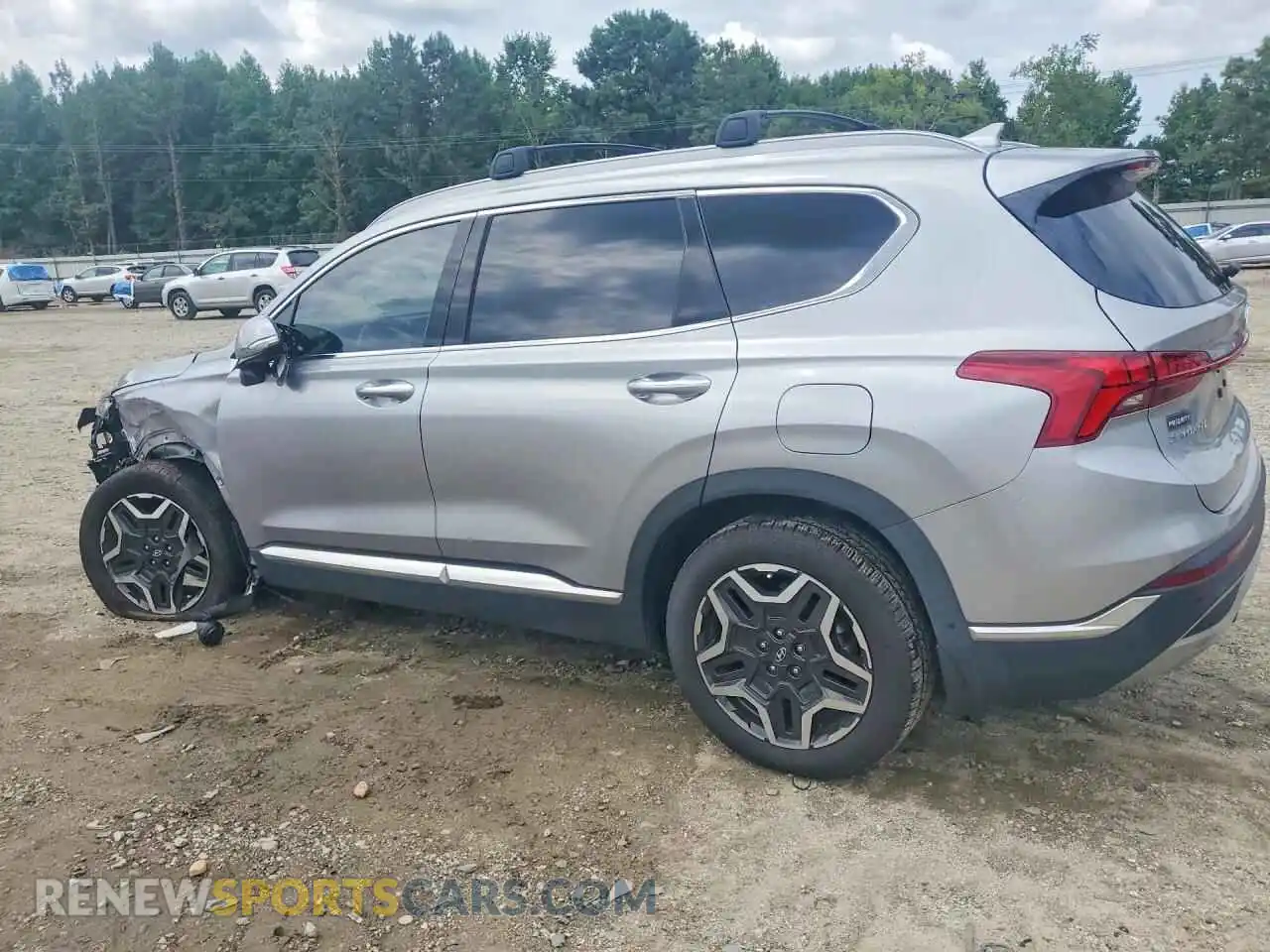 2 Photograph of a damaged car 5NMS4DAL6NH462602 HYUNDAI SANTA FE 2022