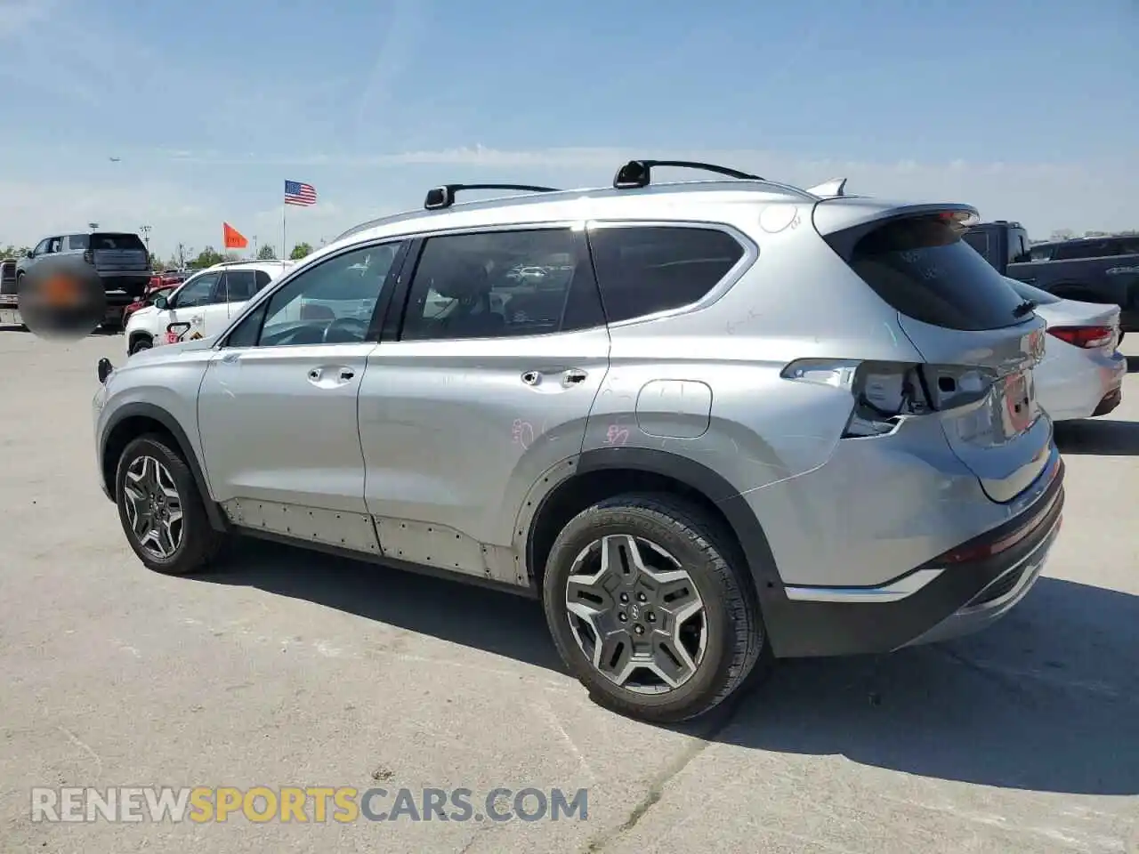 2 Фотография поврежденного автомобиля 5NMS4DAL8NH460771 HYUNDAI SANTA FE 2022