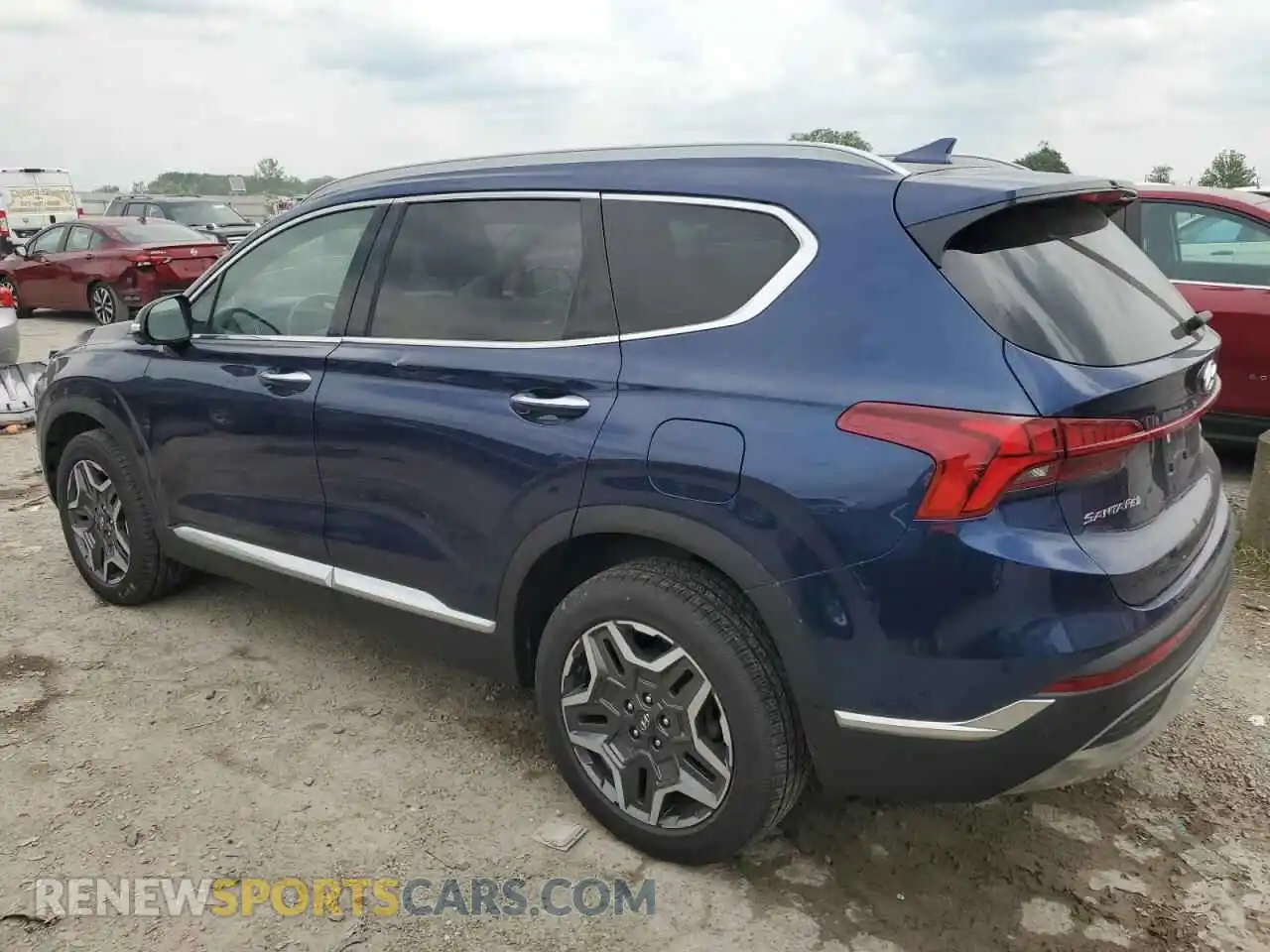 2 Photograph of a damaged car 5NMS4DAL9NH392402 HYUNDAI SANTA FE 2022