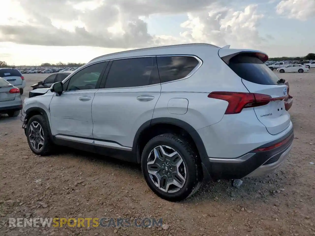 2 Photograph of a damaged car 5NMS4DAL9NH459869 HYUNDAI SANTA FE 2022