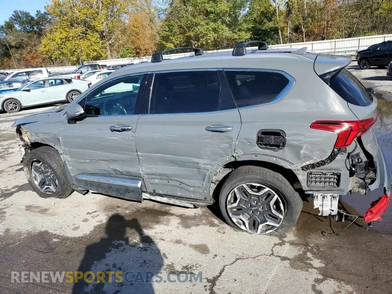 2 Фотография поврежденного автомобиля 5NMS4DALXNH414827 HYUNDAI SANTA FE 2022