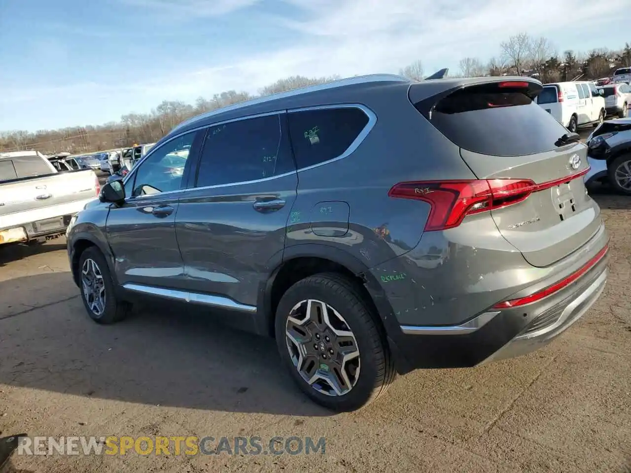 2 Фотография поврежденного автомобиля 5NMS4DALXNH455491 HYUNDAI SANTA FE 2022