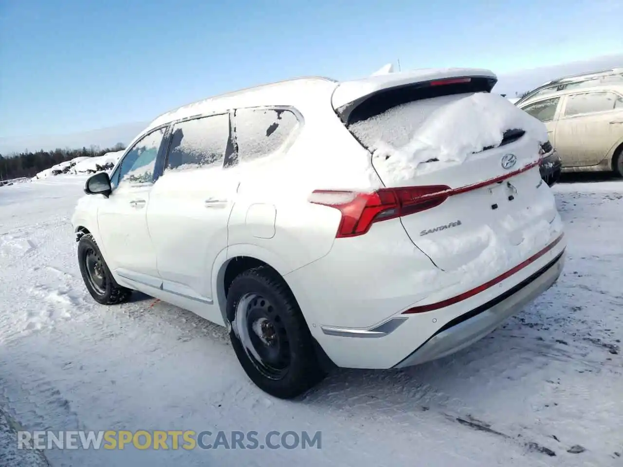 2 Photograph of a damaged car 5NMS5DAL0NH386775 HYUNDAI SANTA FE 2022