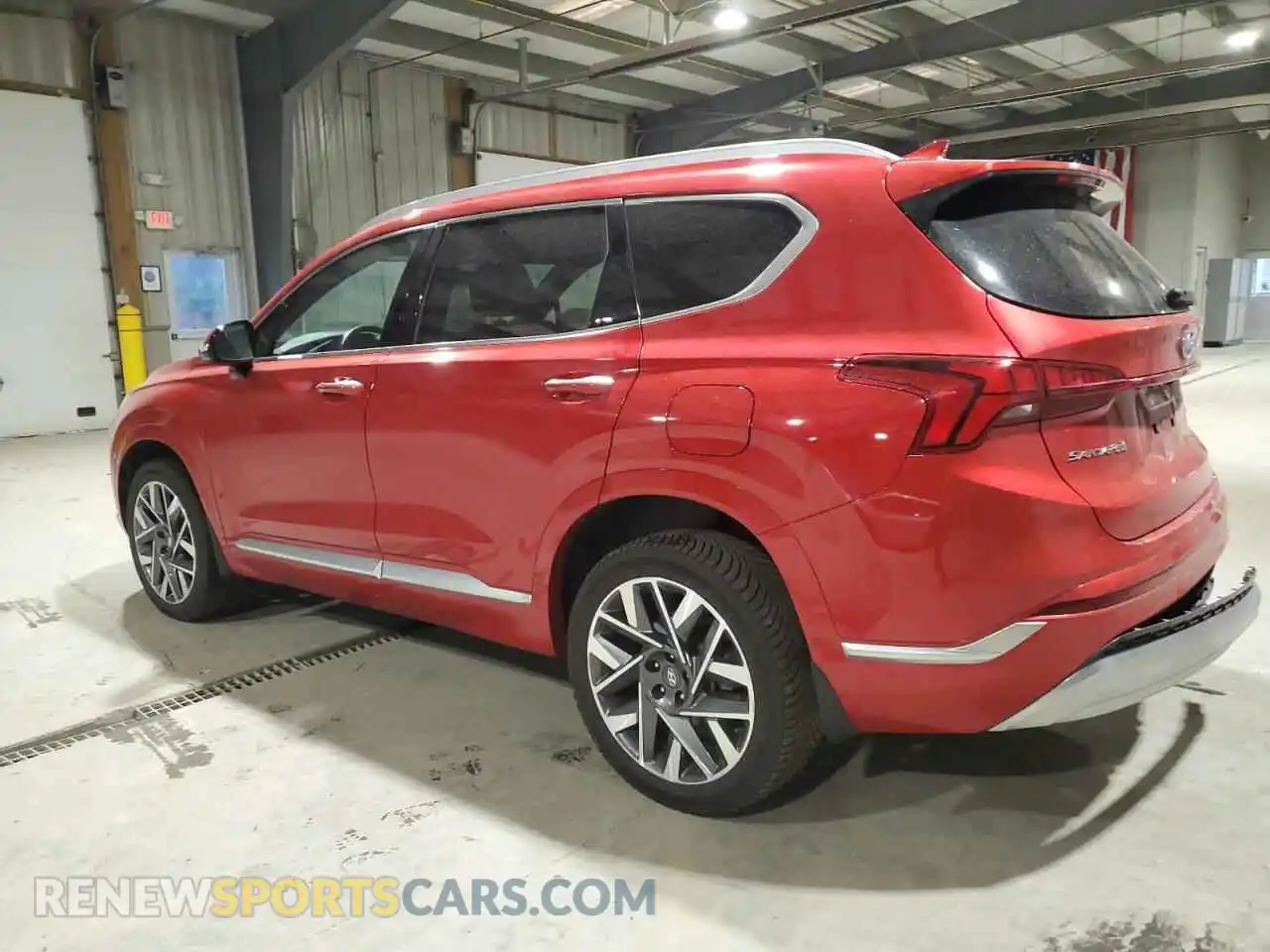2 Photograph of a damaged car 5NMS5DAL2NH468166 HYUNDAI SANTA FE 2022