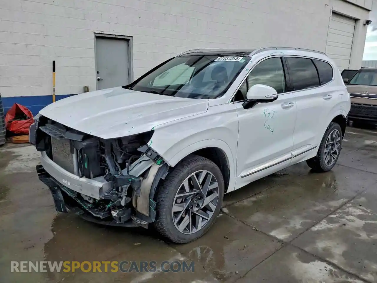 1 fotografías del automóvil dañado 5NMS5DAL3NH386401 HYUNDAI SANTA FE 2022