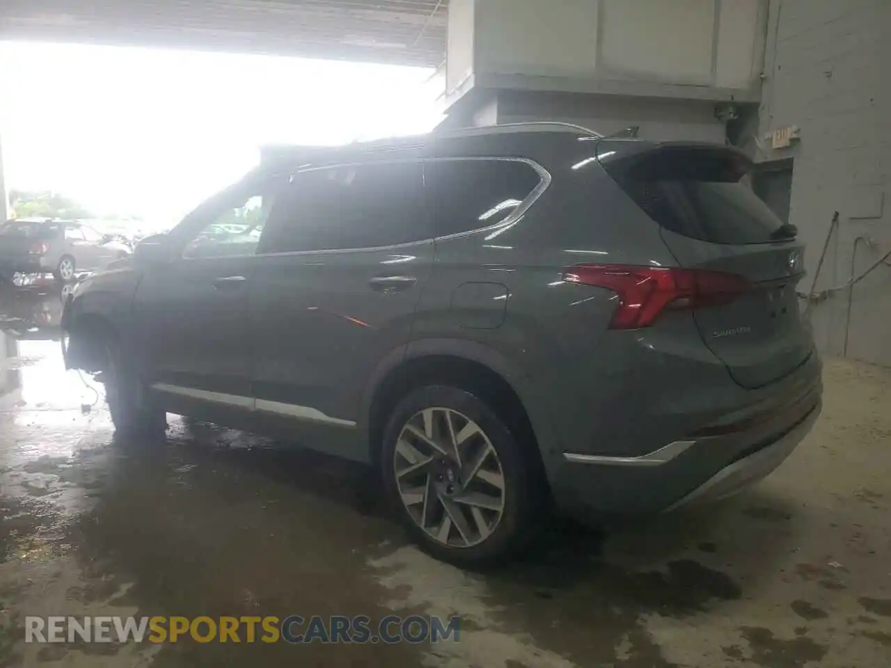 2 Photograph of a damaged car 5NMS5DAL4NH394233 HYUNDAI SANTA FE 2022