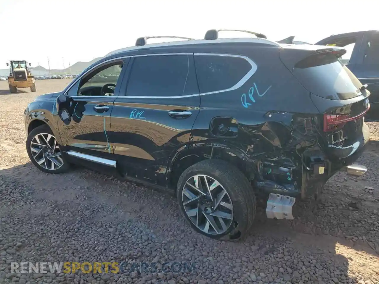 2 Photograph of a damaged car 5NMS5DAL4NH427330 HYUNDAI SANTA FE 2022