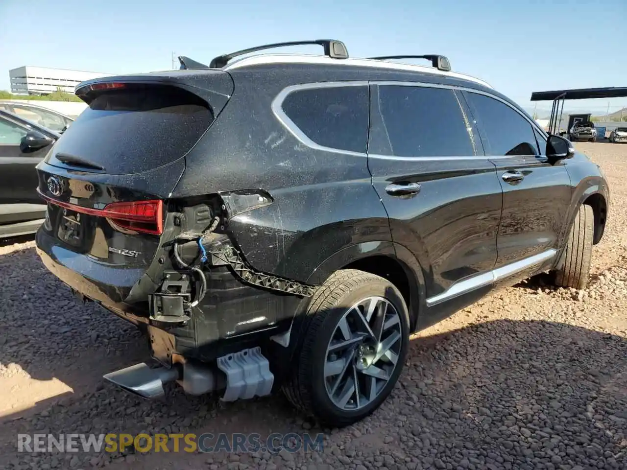 3 Photograph of a damaged car 5NMS5DAL4NH427330 HYUNDAI SANTA FE 2022