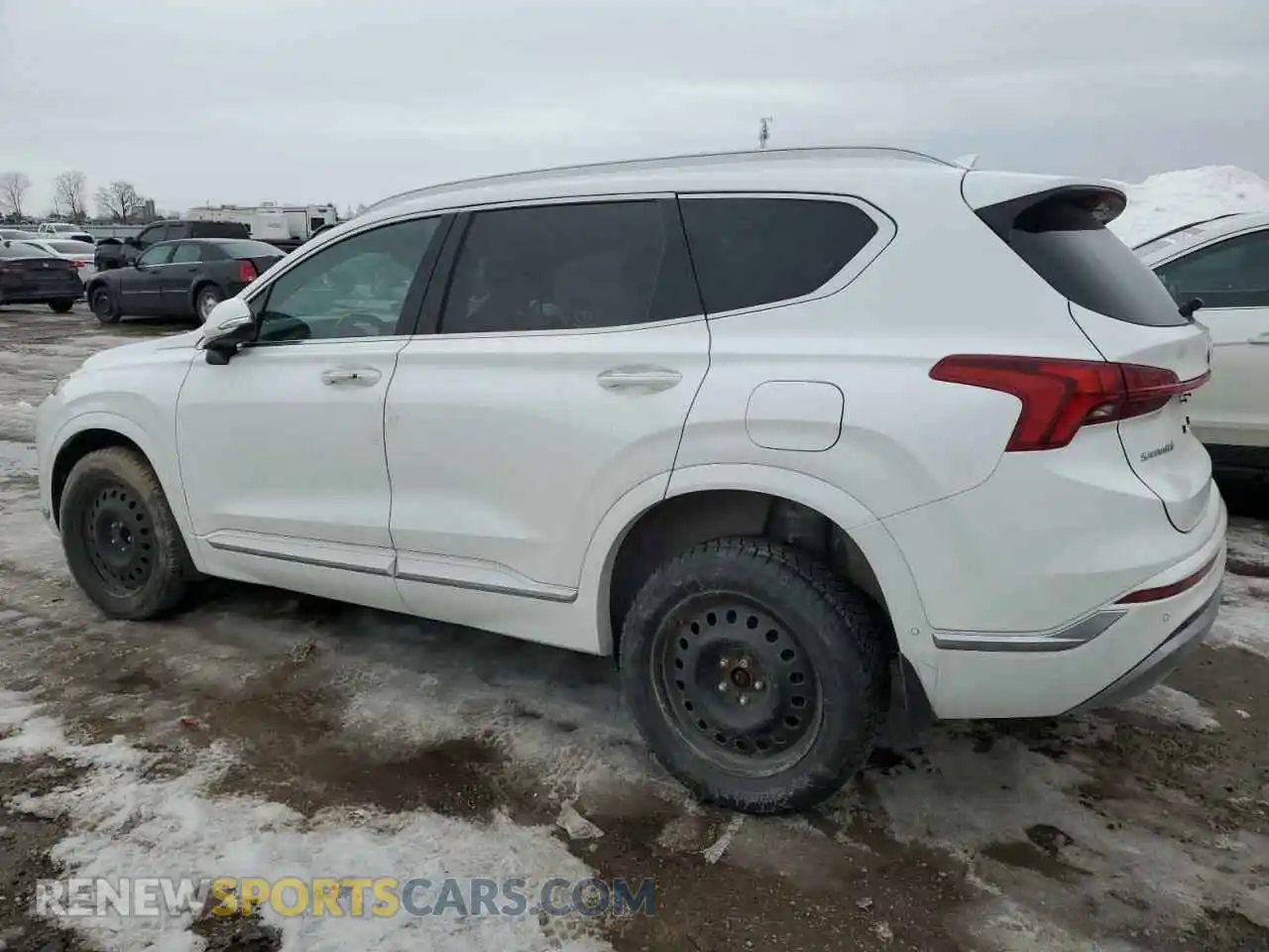 2 Photograph of a damaged car 5NMS5DAL6NH377675 HYUNDAI SANTA FE 2022