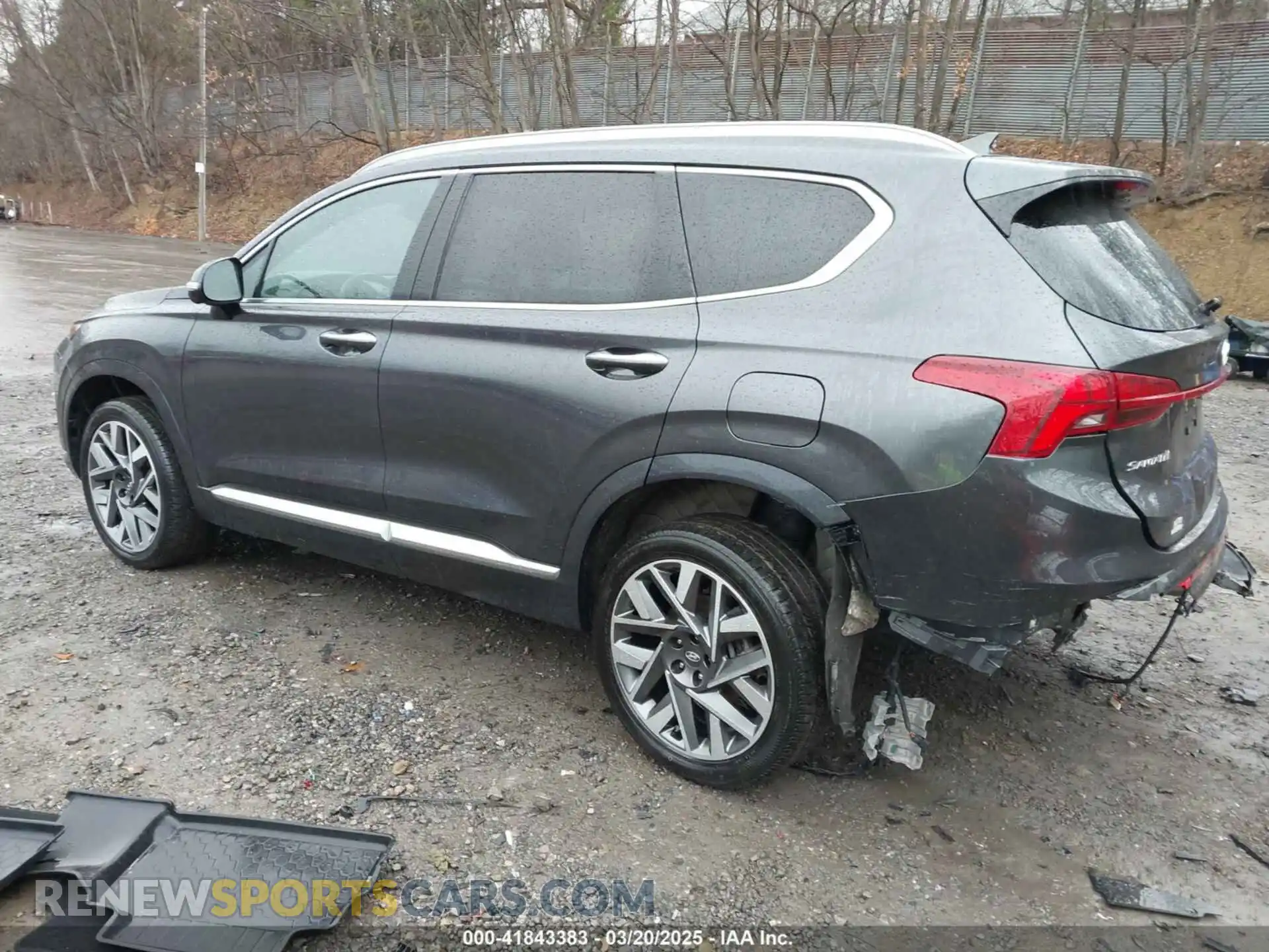 3 Photograph of a damaged car 5NMS5DALXNH426862 HYUNDAI SANTA FE 2022