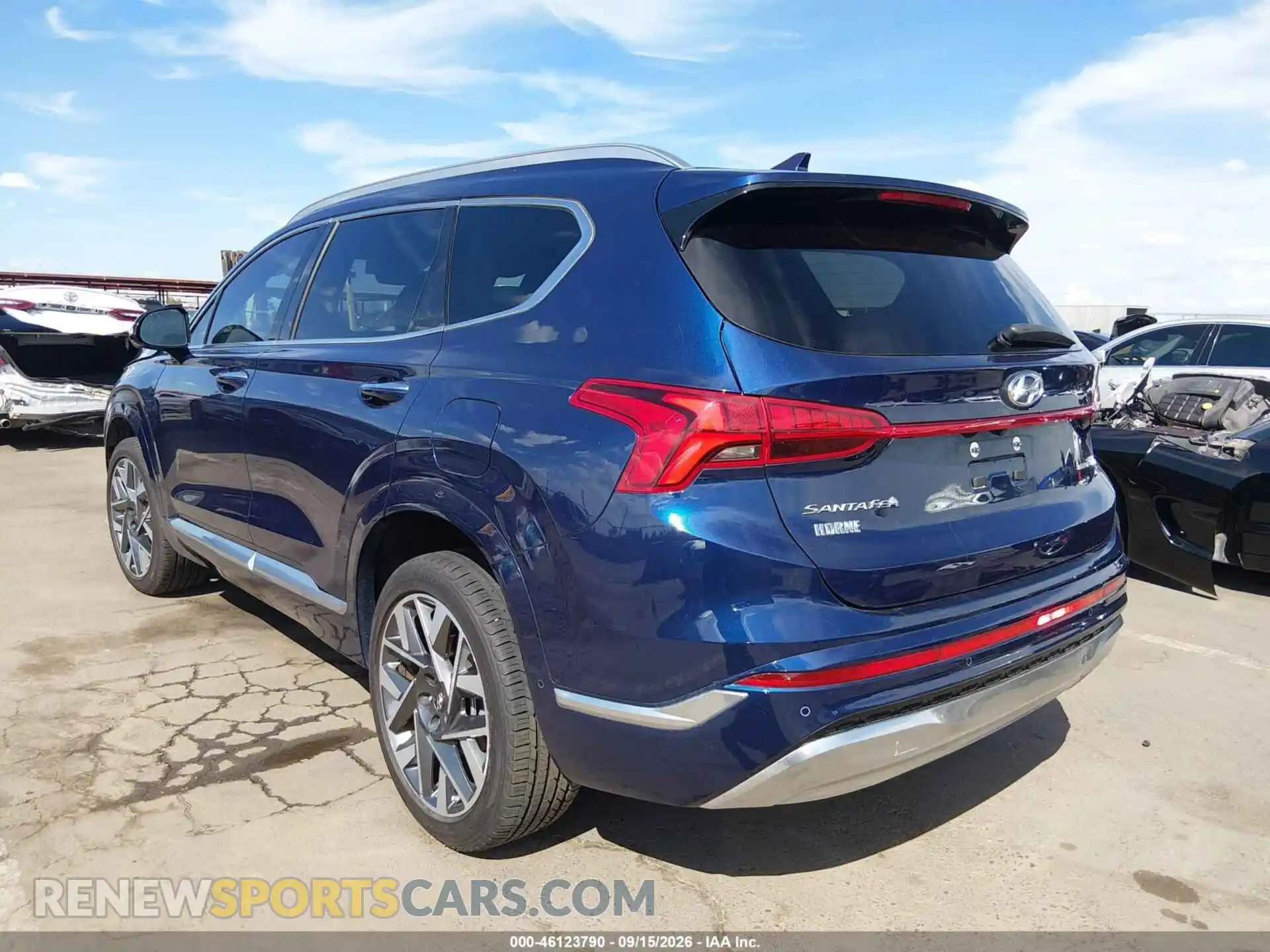 3 Photograph of a damaged car 5NMS5DALXNH439093 HYUNDAI SANTA FE 2022