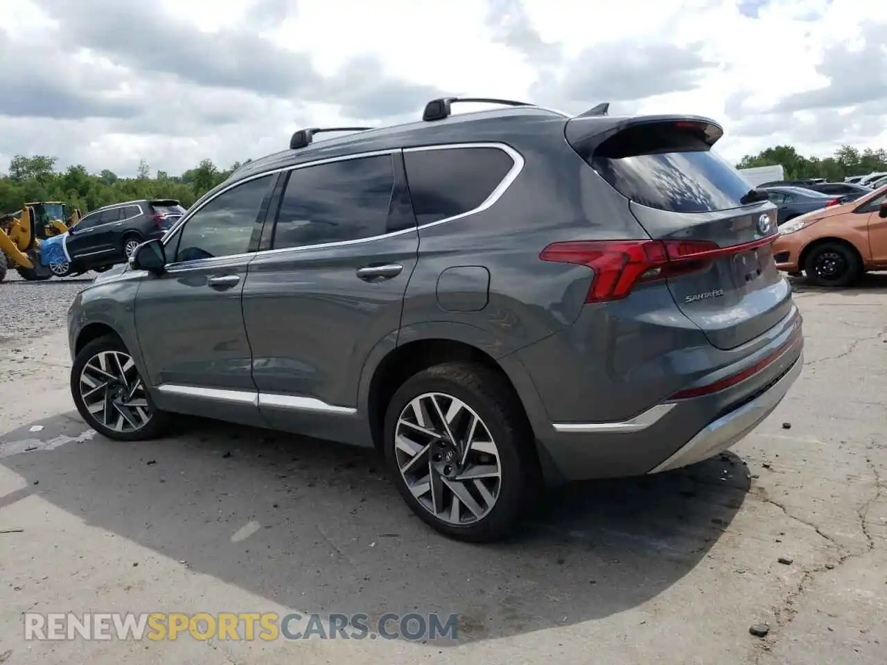 2 Photograph of a damaged car 5NMS5DALXNH445458 HYUNDAI SANTA FE 2022