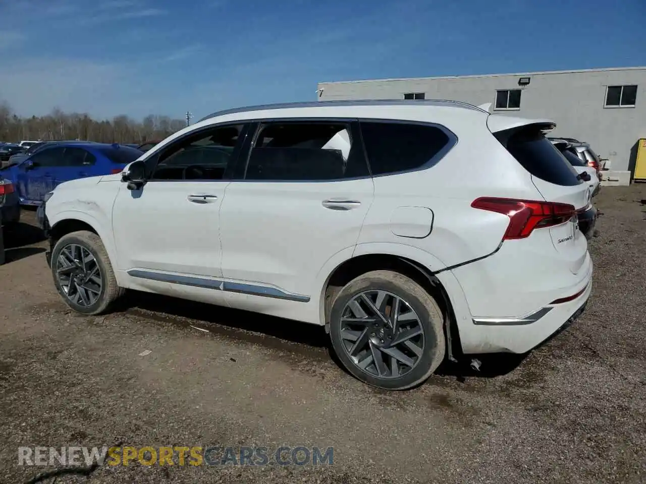 2 Photograph of a damaged car 5NMS5DALXNH477293 HYUNDAI SANTA FE 2022