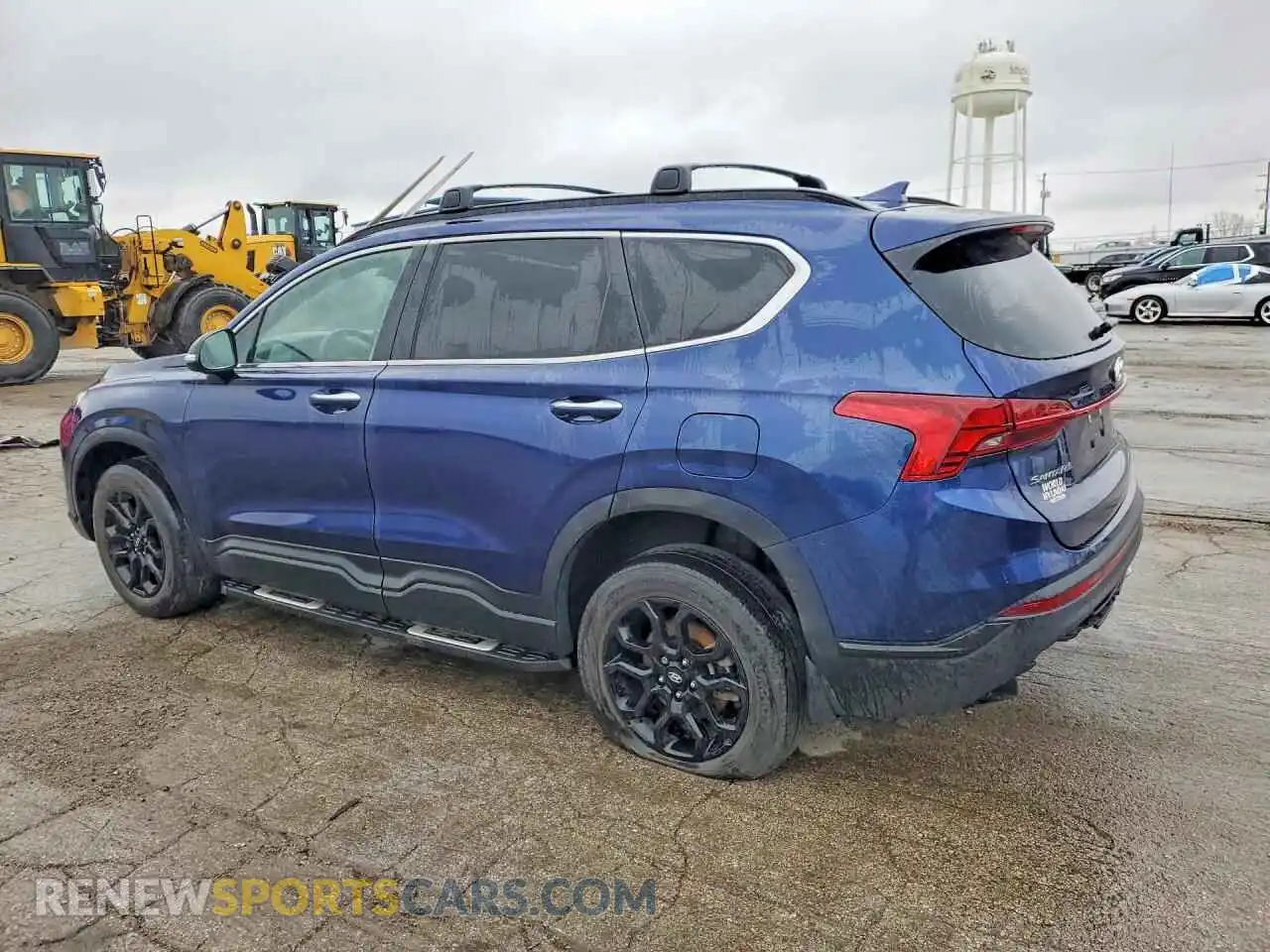2 Photograph of a damaged car 5NMS6DAJ6NH383553 HYUNDAI SANTA FE 2022