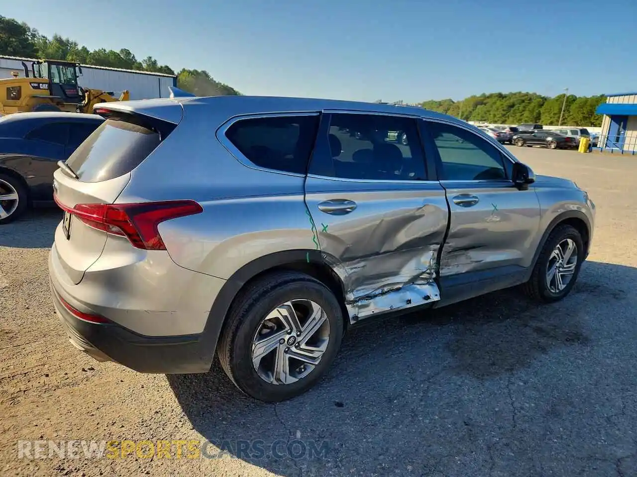 3 Photograph of a damaged car 5NMS14AJ1PH484162 HYUNDAI SANTA FE 2023