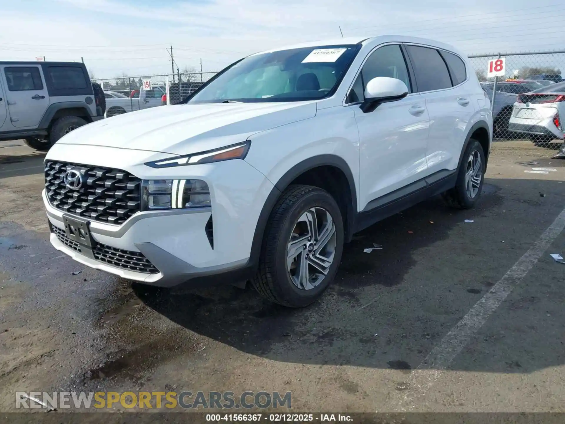 2 Photograph of a damaged car 5NMS1DAJ1PH562651 HYUNDAI SANTA FE 2023