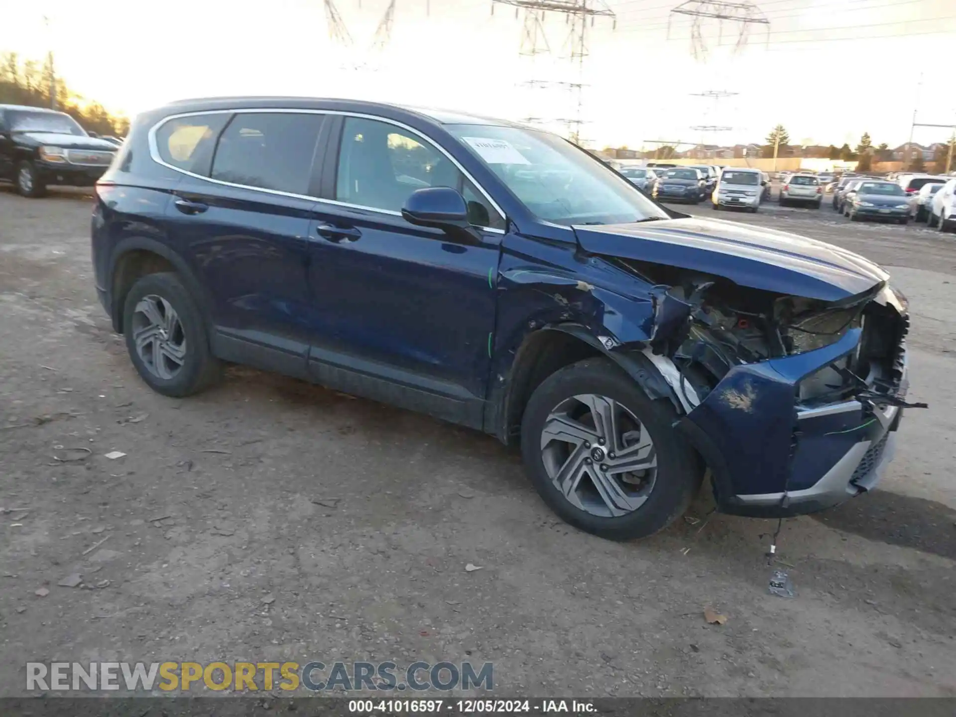 1 Photograph of a damaged car 5NMS1DAJ2PH495249 HYUNDAI SANTA FE 2023