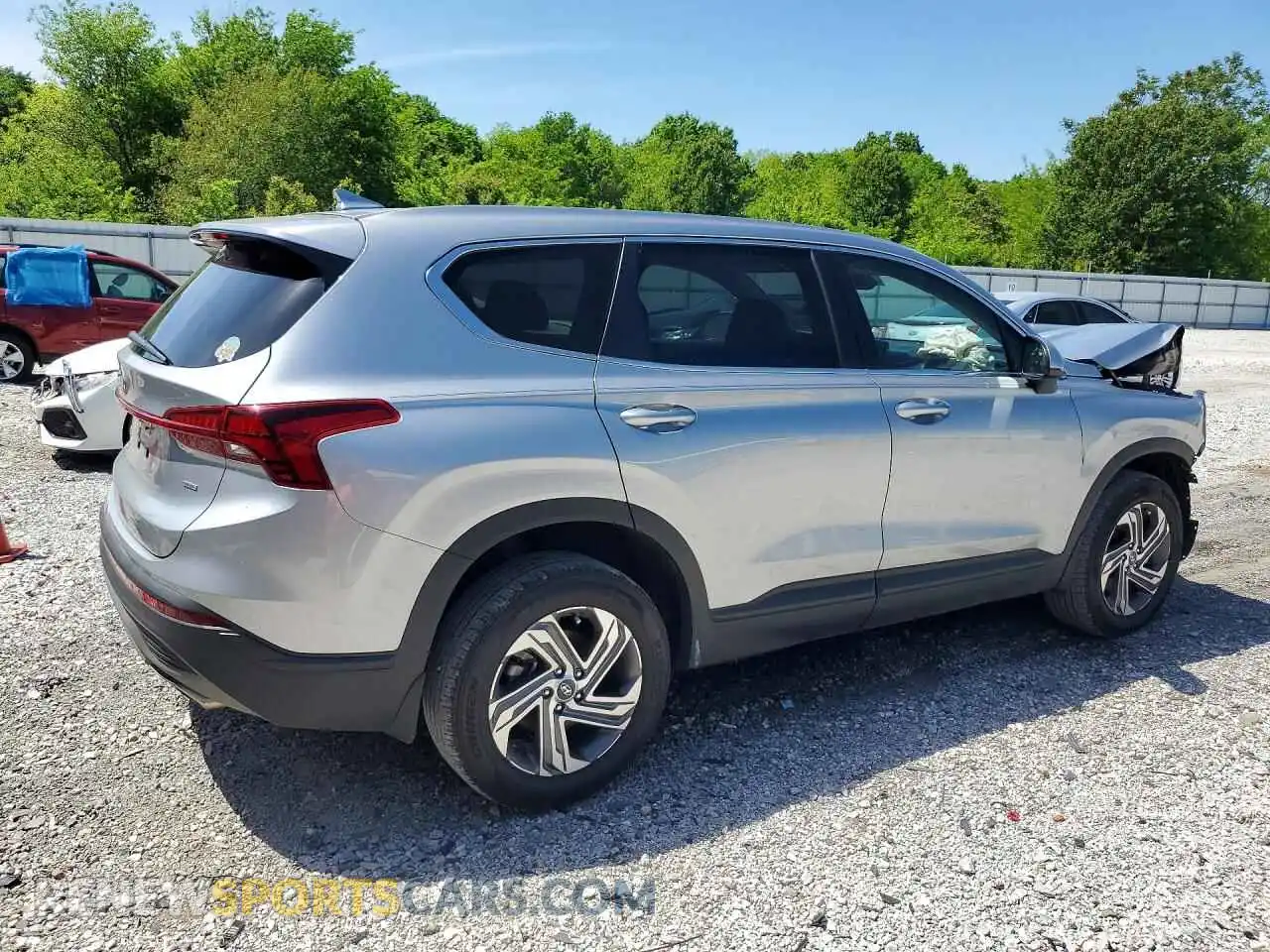 3 Photograph of a damaged car 5NMS1DAJ2PH653475 HYUNDAI SANTA FE 2023