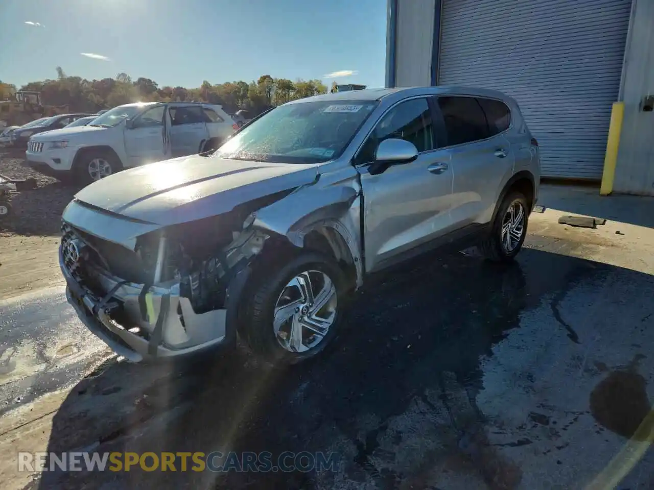 1 Photograph of a damaged car 5NMS1DAJ3PH606701 HYUNDAI SANTA FE 2023
