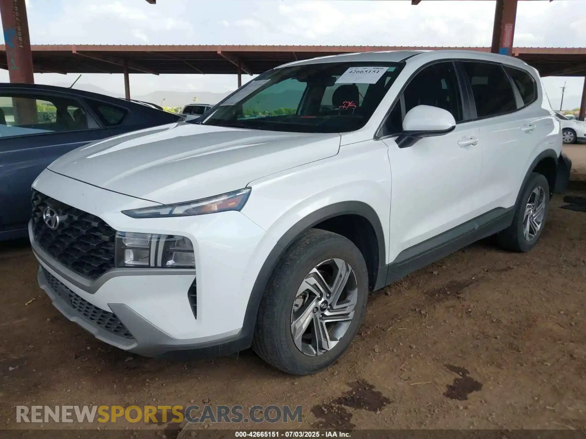 2 Photograph of a damaged car 5NMS1DAJ5PH488151 HYUNDAI SANTA FE 2023