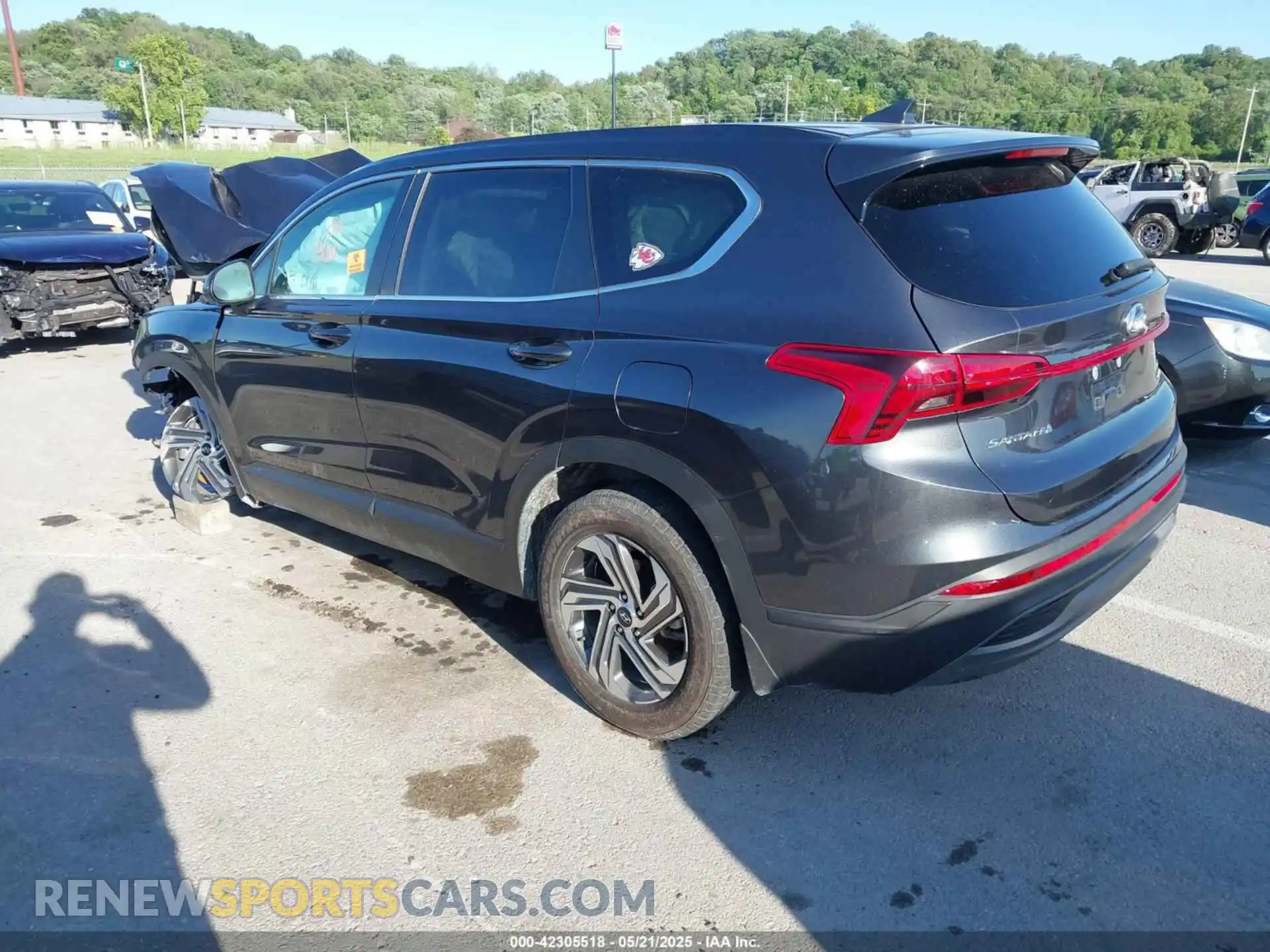 3 fotografías del automóvil dañado 5NMS1DAJ6PH518984 HYUNDAI SANTA FE 2023