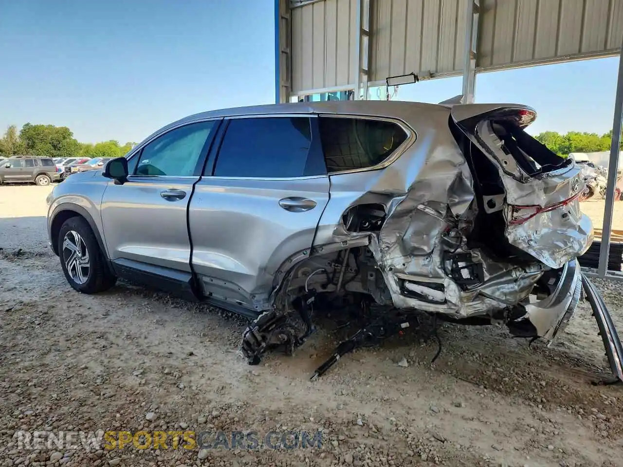 2 Photograph of a damaged car 5NMS1DAJXPH640991 HYUNDAI SANTA FE 2023