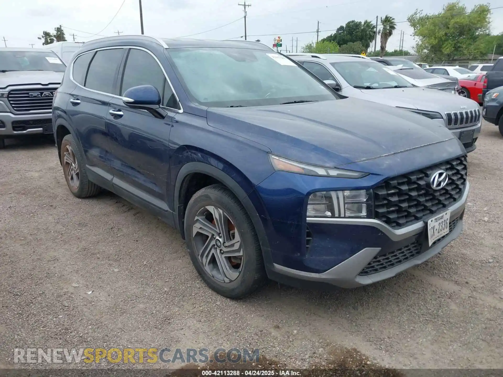 1 Photograph of a damaged car 5NMS24AJ3PH595325 HYUNDAI SANTA FE 2023