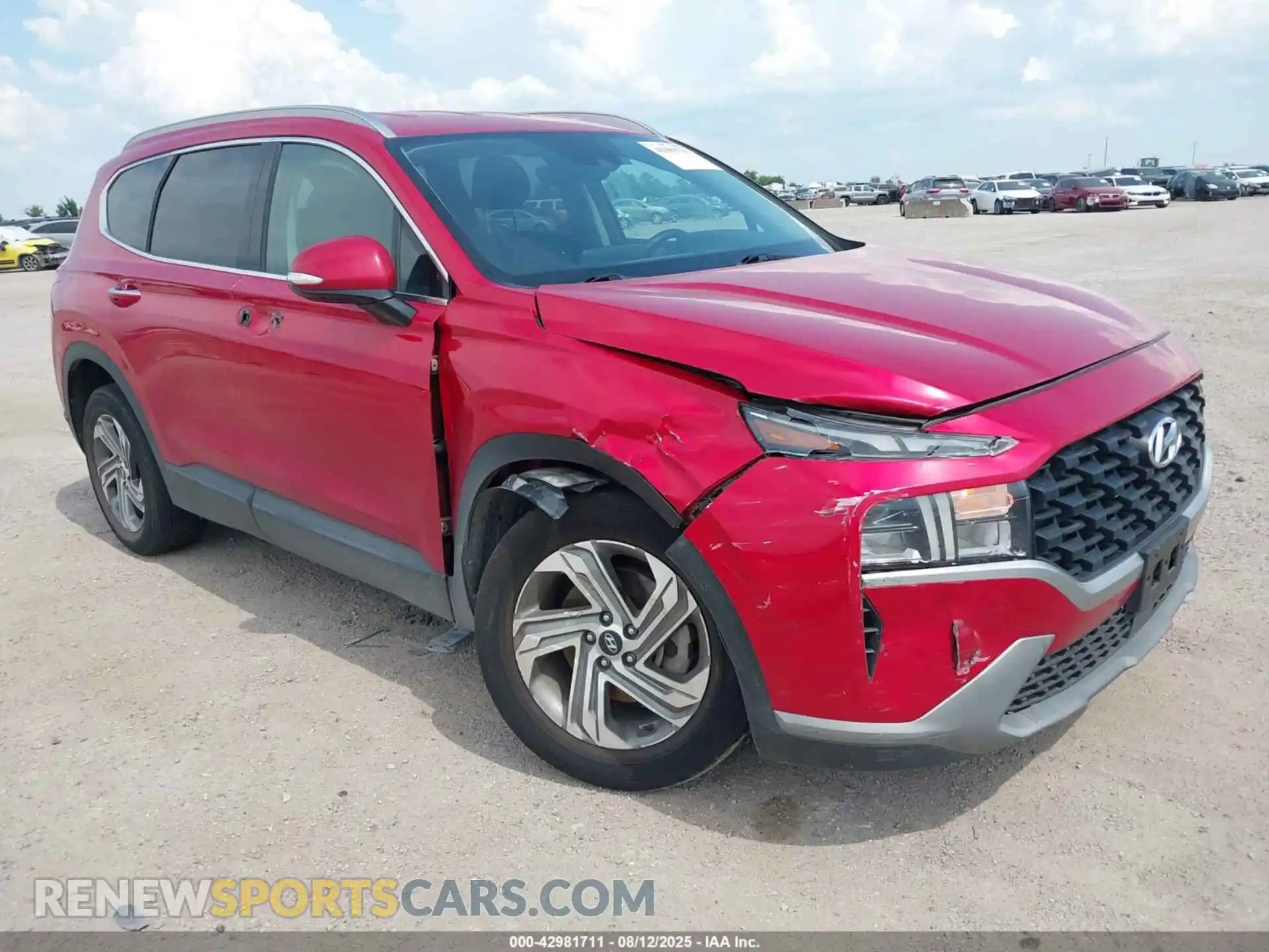 1 Photograph of a damaged car 5NMS24AJ6PH522031 HYUNDAI SANTA FE 2023