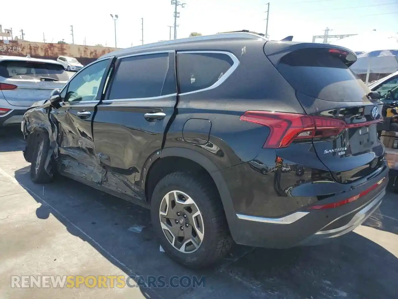 2 Photograph of a damaged car 5NMS2DA17PH018944 HYUNDAI SANTA FE 2023