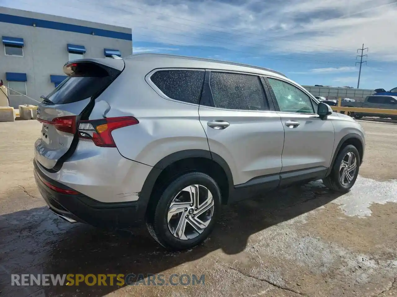 3 Photograph of a damaged car 5NMS2DAJ0PH593922 HYUNDAI SANTA FE 2023