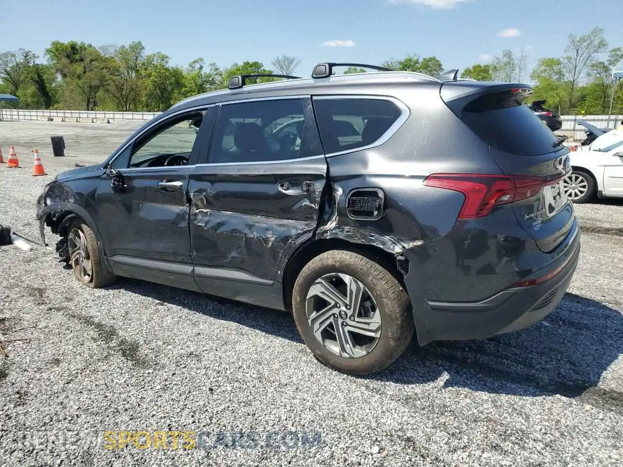 2 Photograph of a damaged car 5NMS2DAJ1PH534510 HYUNDAI SANTA FE 2023