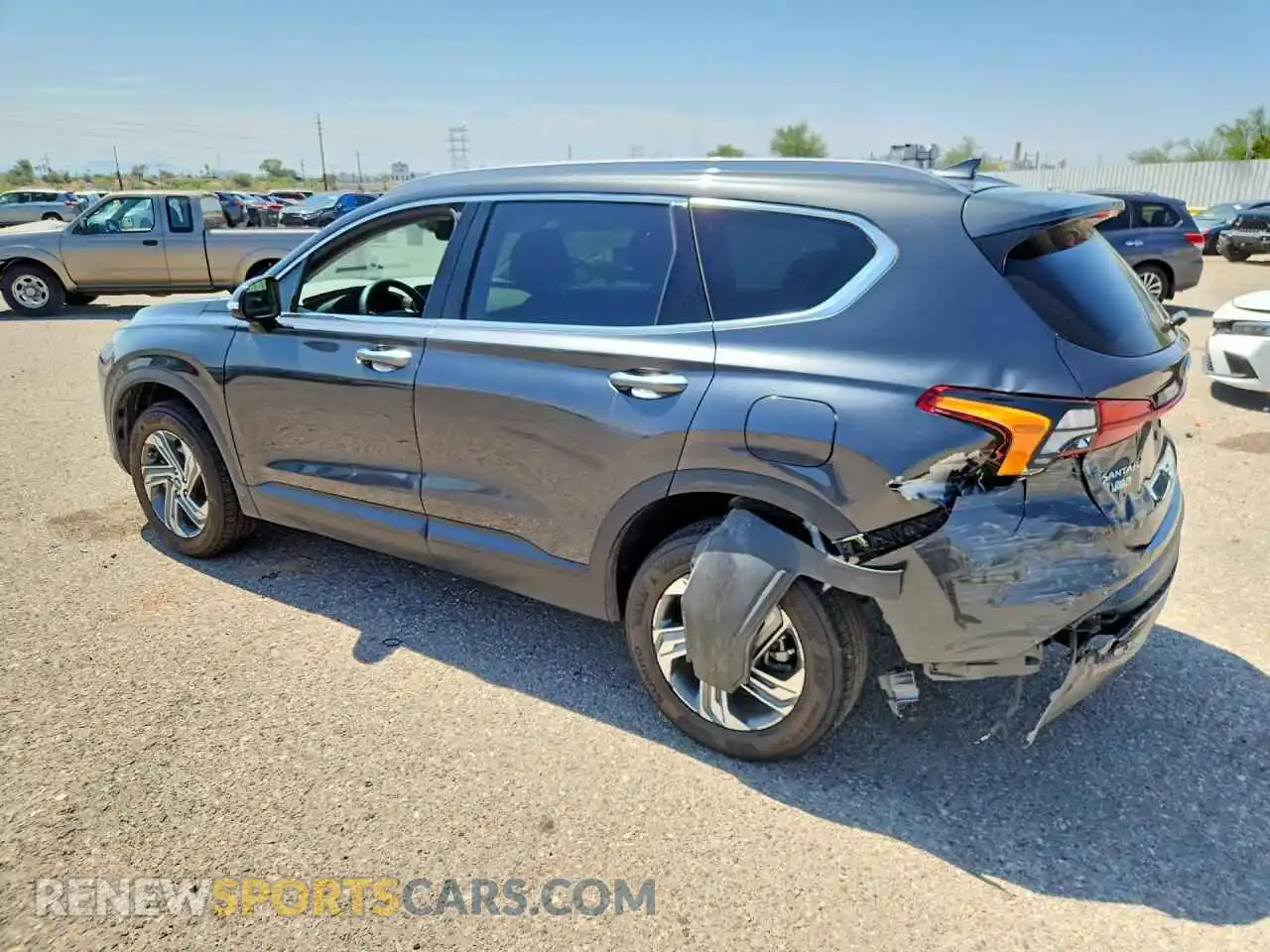 2 Photograph of a damaged car 5NMS2DAJ1PH546060 HYUNDAI SANTA FE 2023