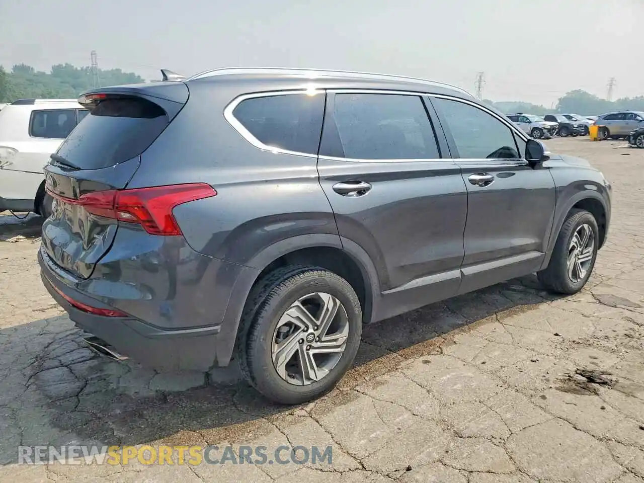 3 fotografías del automóvil dañado 5NMS2DAJ1PH559343 HYUNDAI SANTA FE 2023