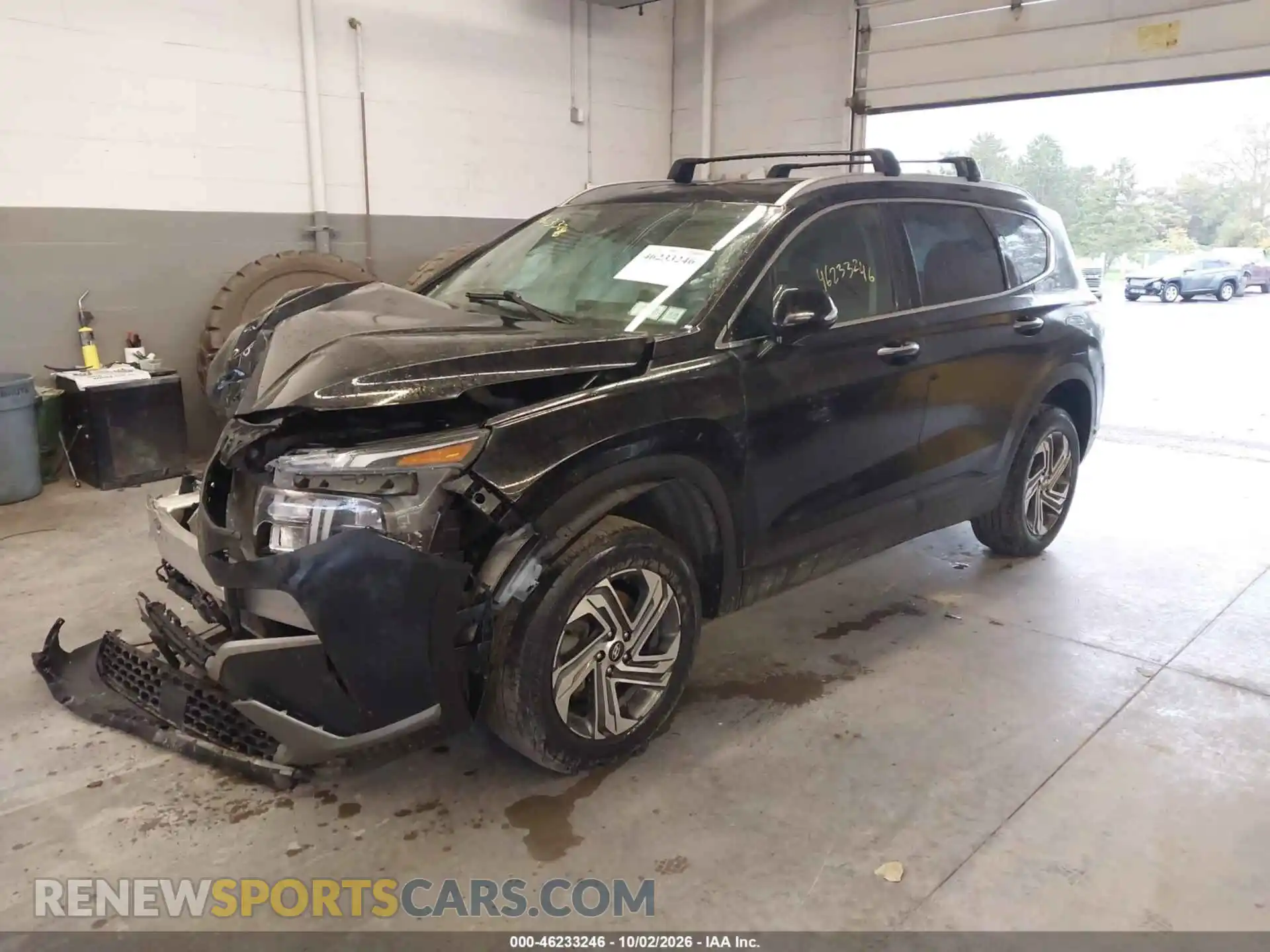 2 fotografías del automóvil dañado 5NMS2DAJ2PH491909 HYUNDAI SANTA FE 2023