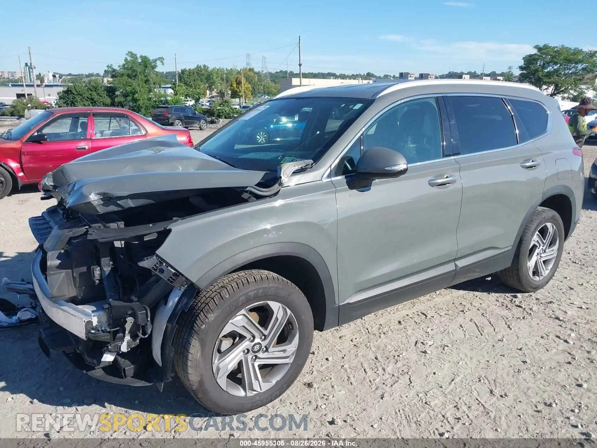 2 Photograph of a damaged car 5NMS2DAJ2PH498049 HYUNDAI SANTA FE 2023