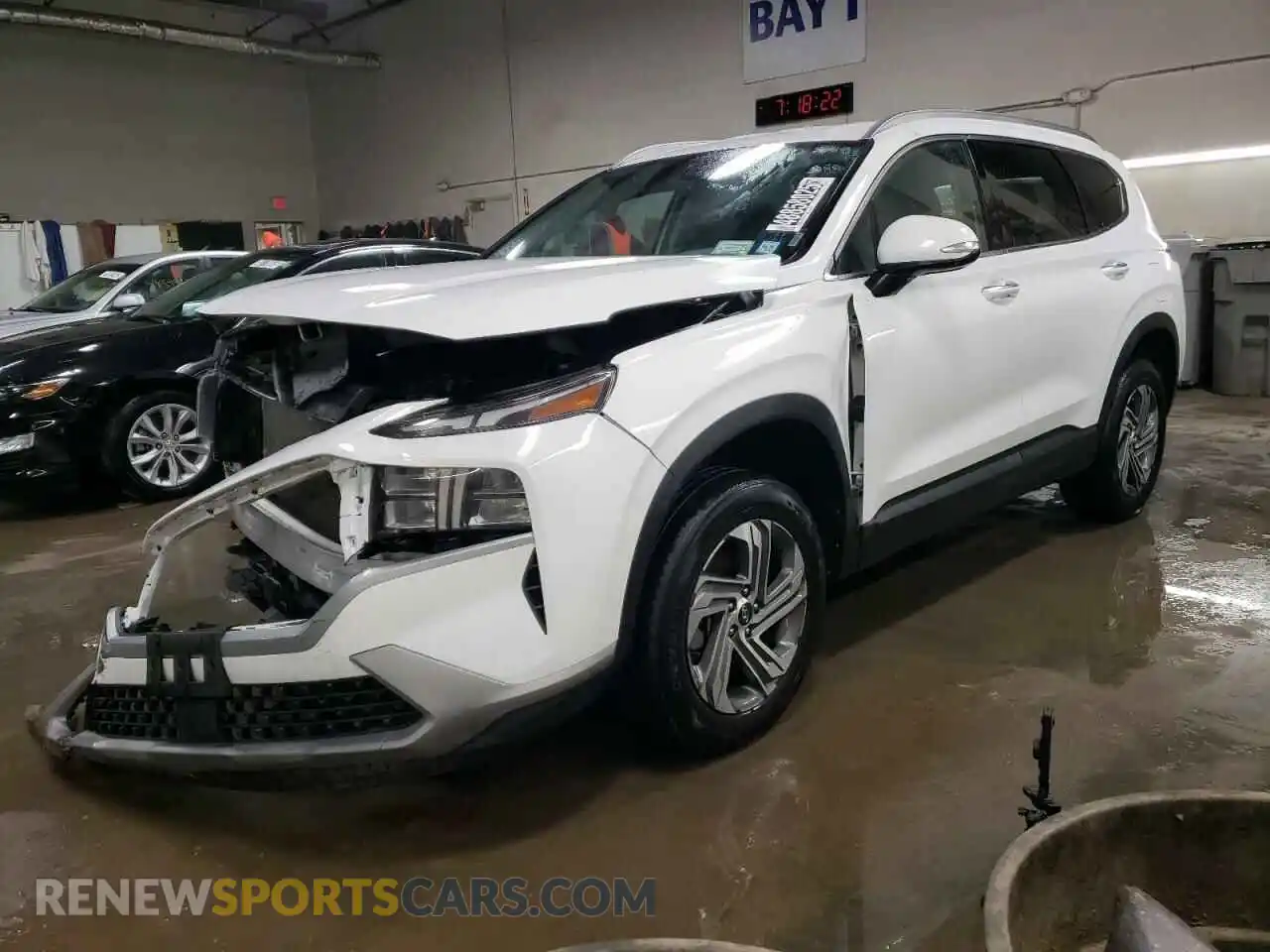 1 Photograph of a damaged car 5NMS2DAJ2PH549744 HYUNDAI SANTA FE 2023