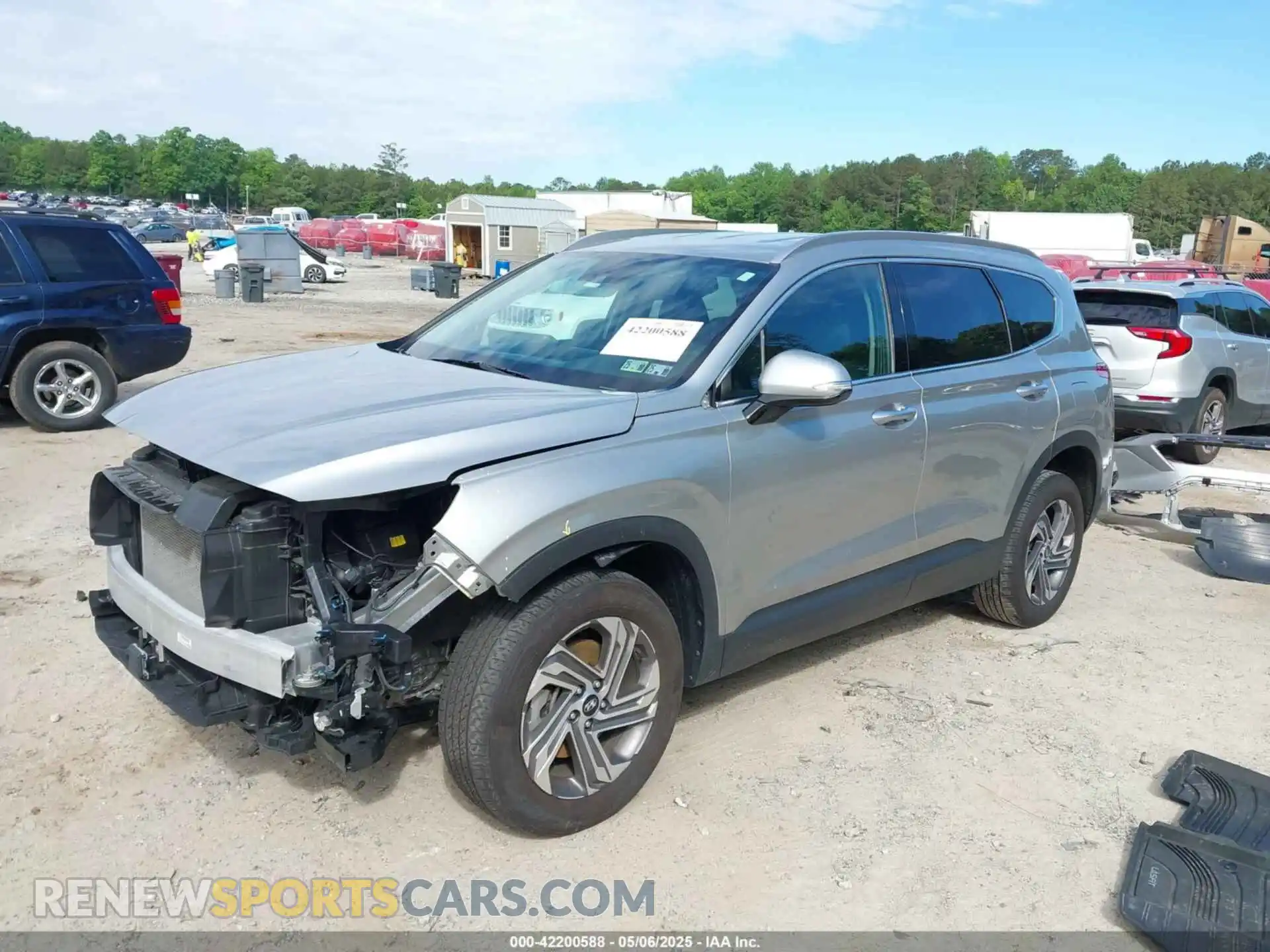 2 Фотография поврежденного автомобиля 5NMS2DAJ2PH643753 HYUNDAI SANTA FE 2023