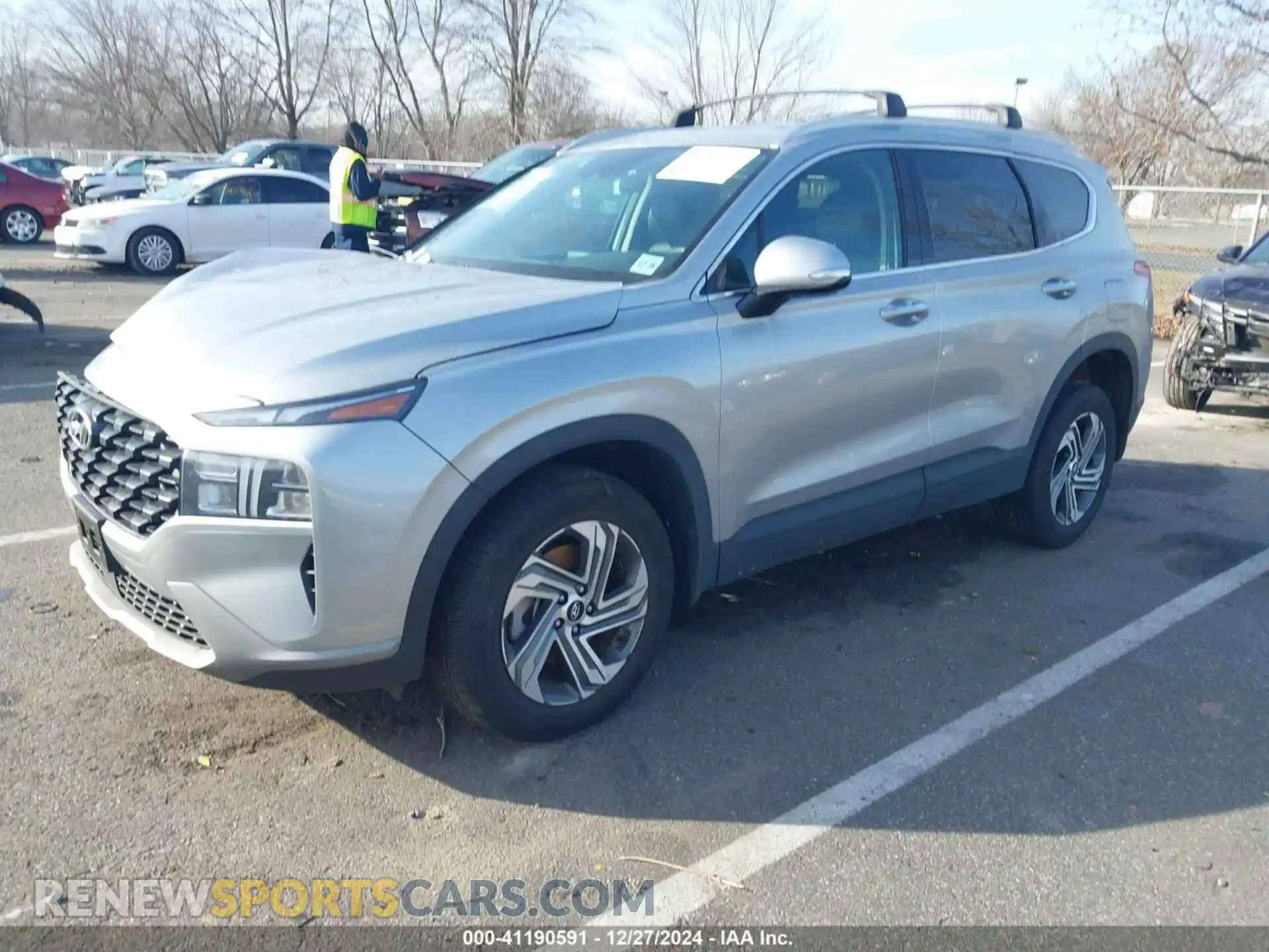 2 Photograph of a damaged car 5NMS2DAJ2PH645826 HYUNDAI SANTA FE 2023