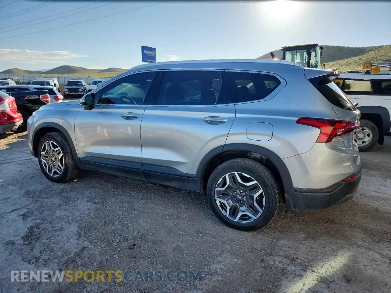 2 Photograph of a damaged car 5NMS2DAJ3PH506420 HYUNDAI SANTA FE 2023