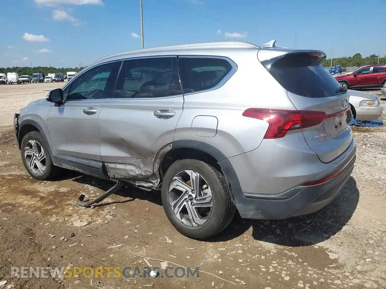2 Photograph of a damaged car 5NMS2DAJ3PH580565 HYUNDAI SANTA FE 2023