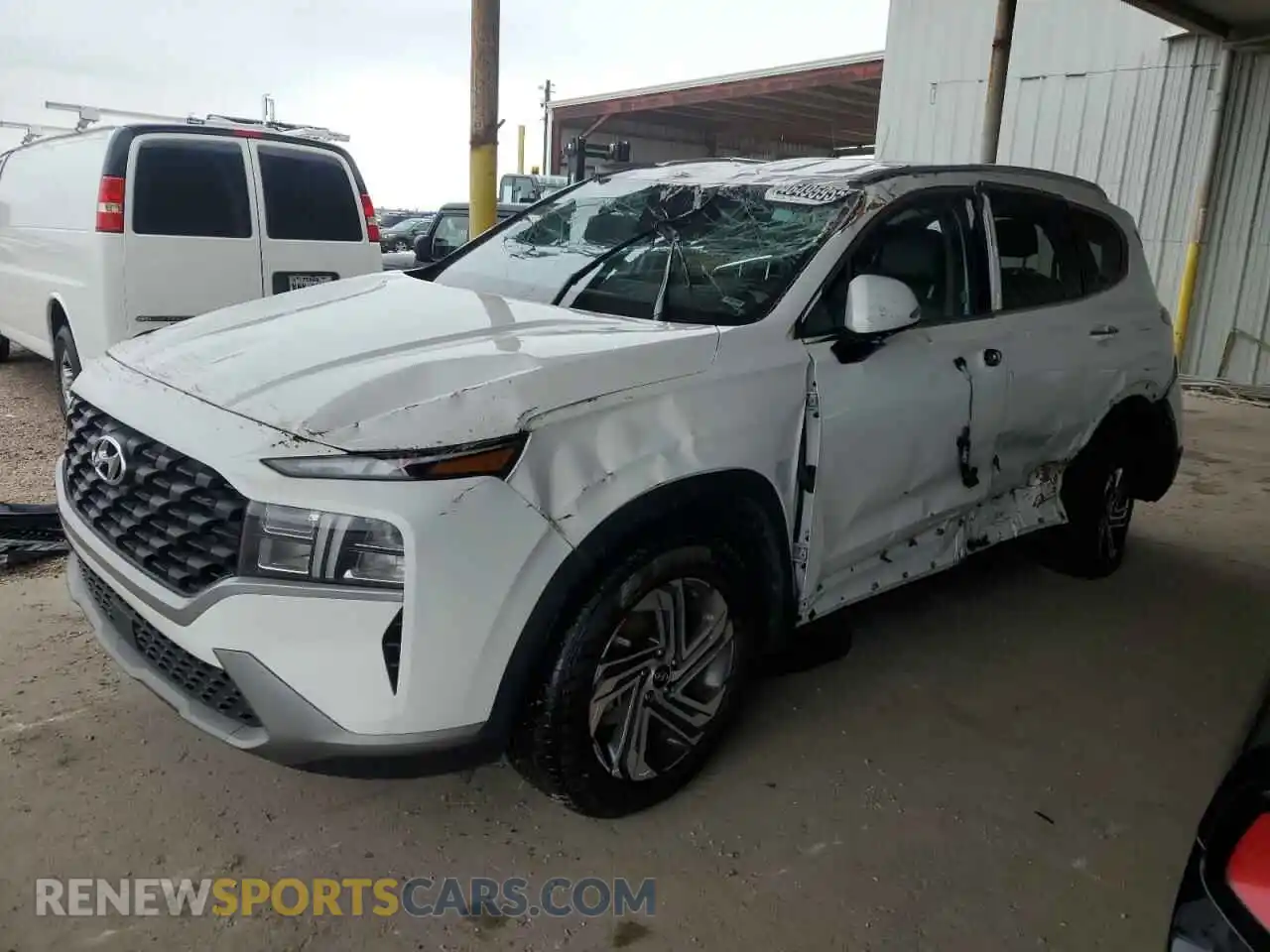 1 Photograph of a damaged car 5NMS2DAJ3PH598564 HYUNDAI SANTA FE 2023